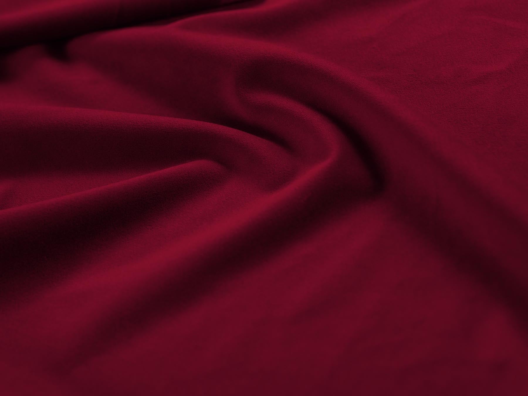 Elegantes 3-Sitzer Sofa Bali in Red-Bluvel, ideal für moderne Interiors, vereint Komfort und ästhetisches Design für Ihr Zuhause.
