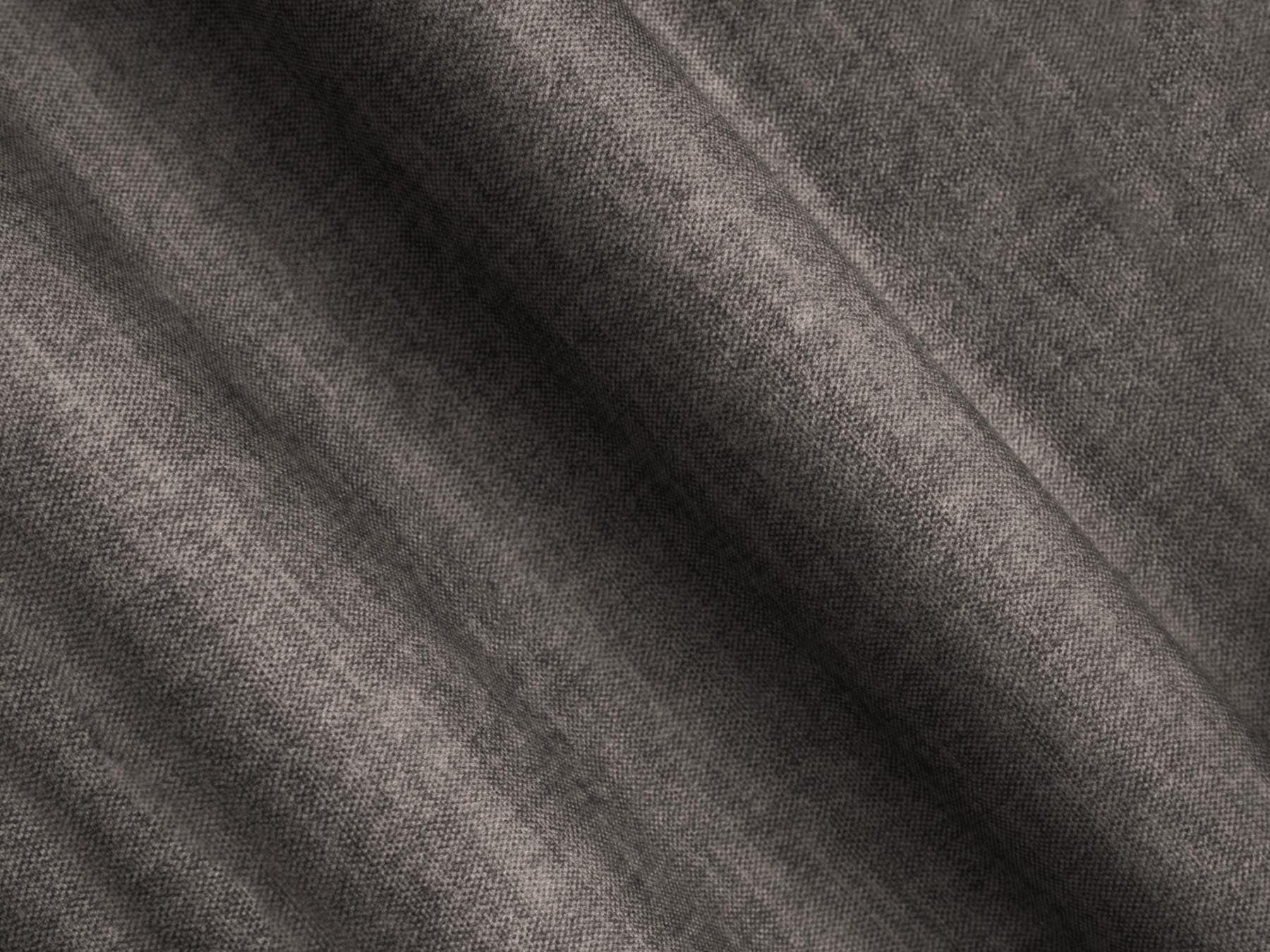 Stylisches 4-Sitzer Bettsofa Calma in zeitlosem Grau, ideal für gemütliche Abende und als praktisches Schlafsofa mit zusätzlichem Stauraum.