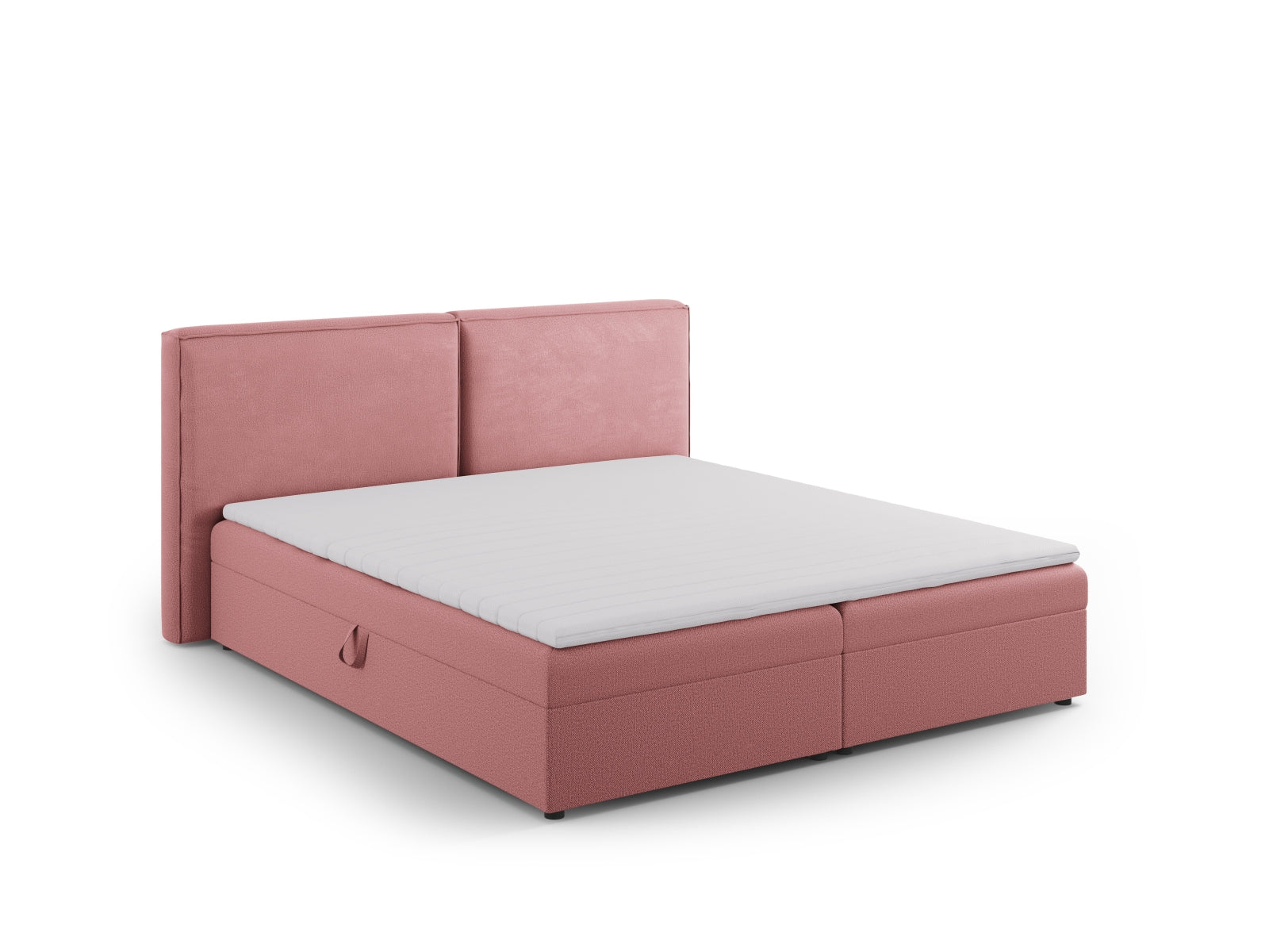 Stilvolles Arendal Boxspringbett-Set in 140 cm, vereint zeitgemäße Ästhetik und luxuriösen Schlafkomfort für Ihr Zuhause.