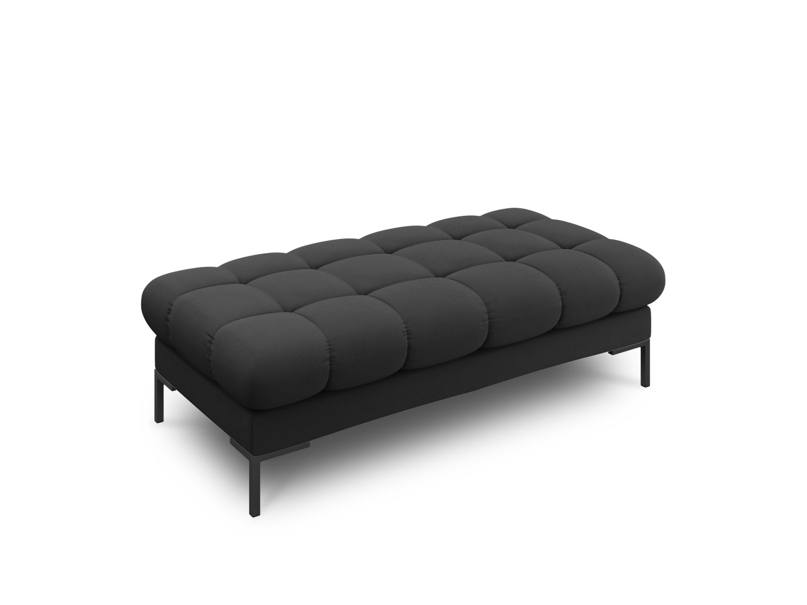 2-Sitzer Bank Bali in Dark Grey-Neve präsentiert im Onlineshop von KAQTU Design AG. Modulares Sofa ist von Cosmopolitan Design