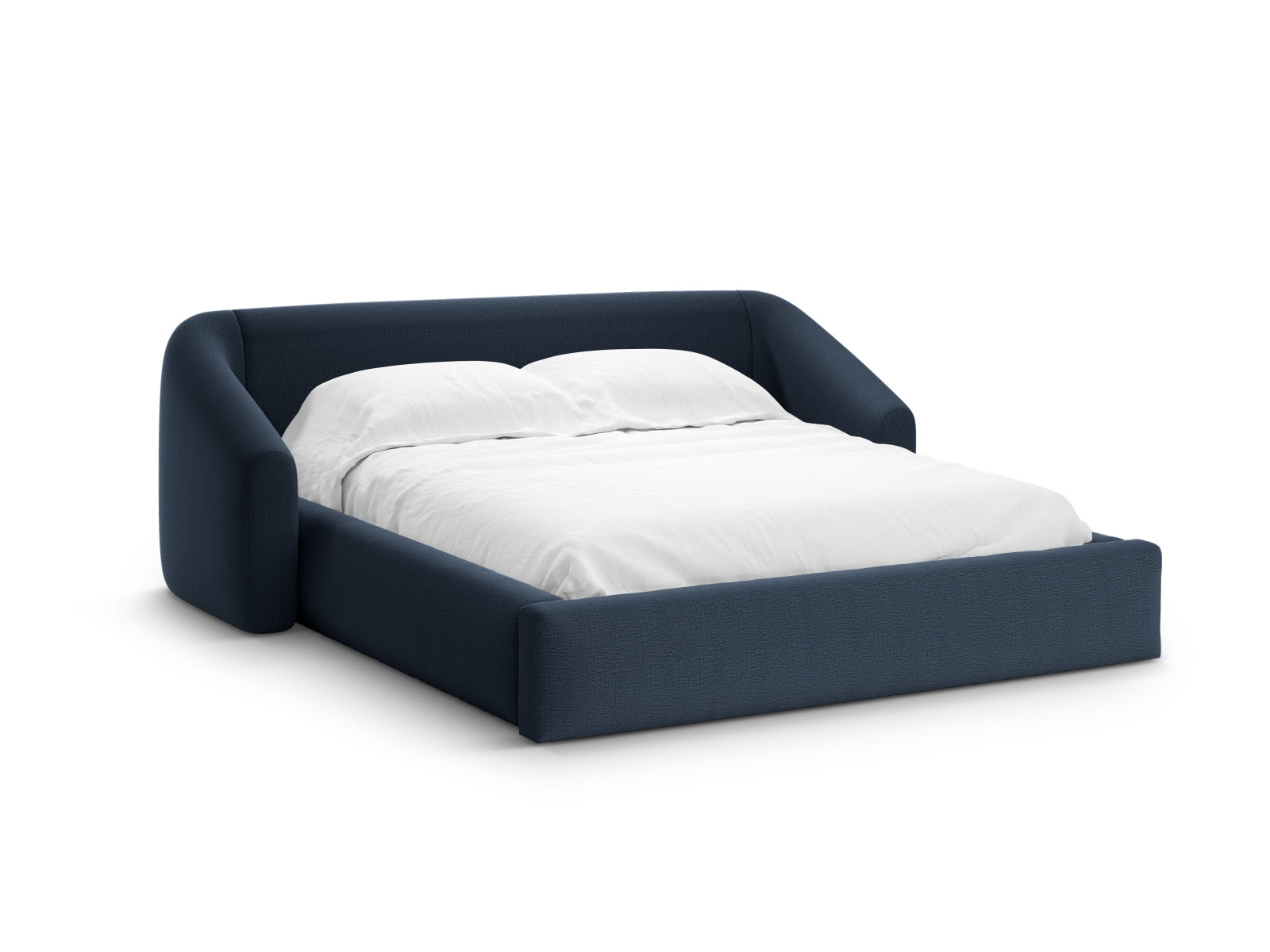 Stilvolles Campi Bett von Cosmopolitan Design, ideal für moderne Schlafzimmer, mit integriertem Stauraum und ansprechendem Kopfteil.