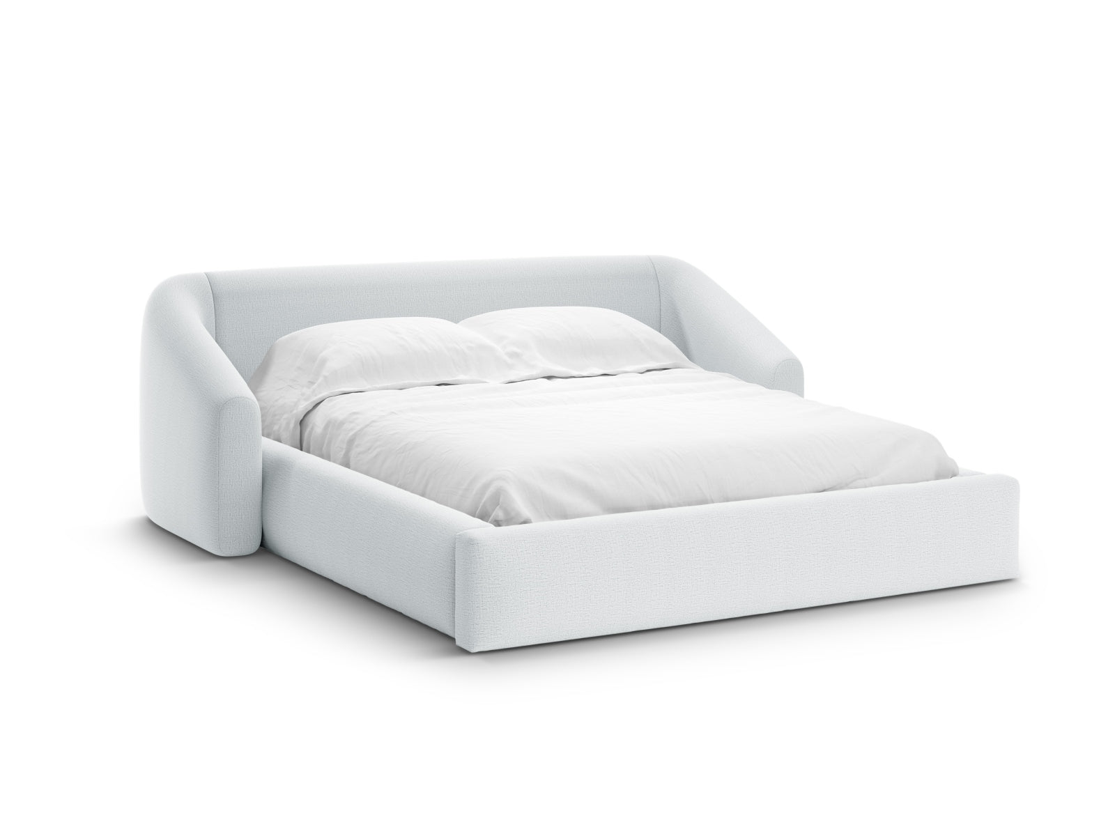 Stilvolles Campi Bett von Cosmopolitan Design, ideal für modernen Wohnraum, mit integriertem Stauraum und ansprechendem Kopfteil.