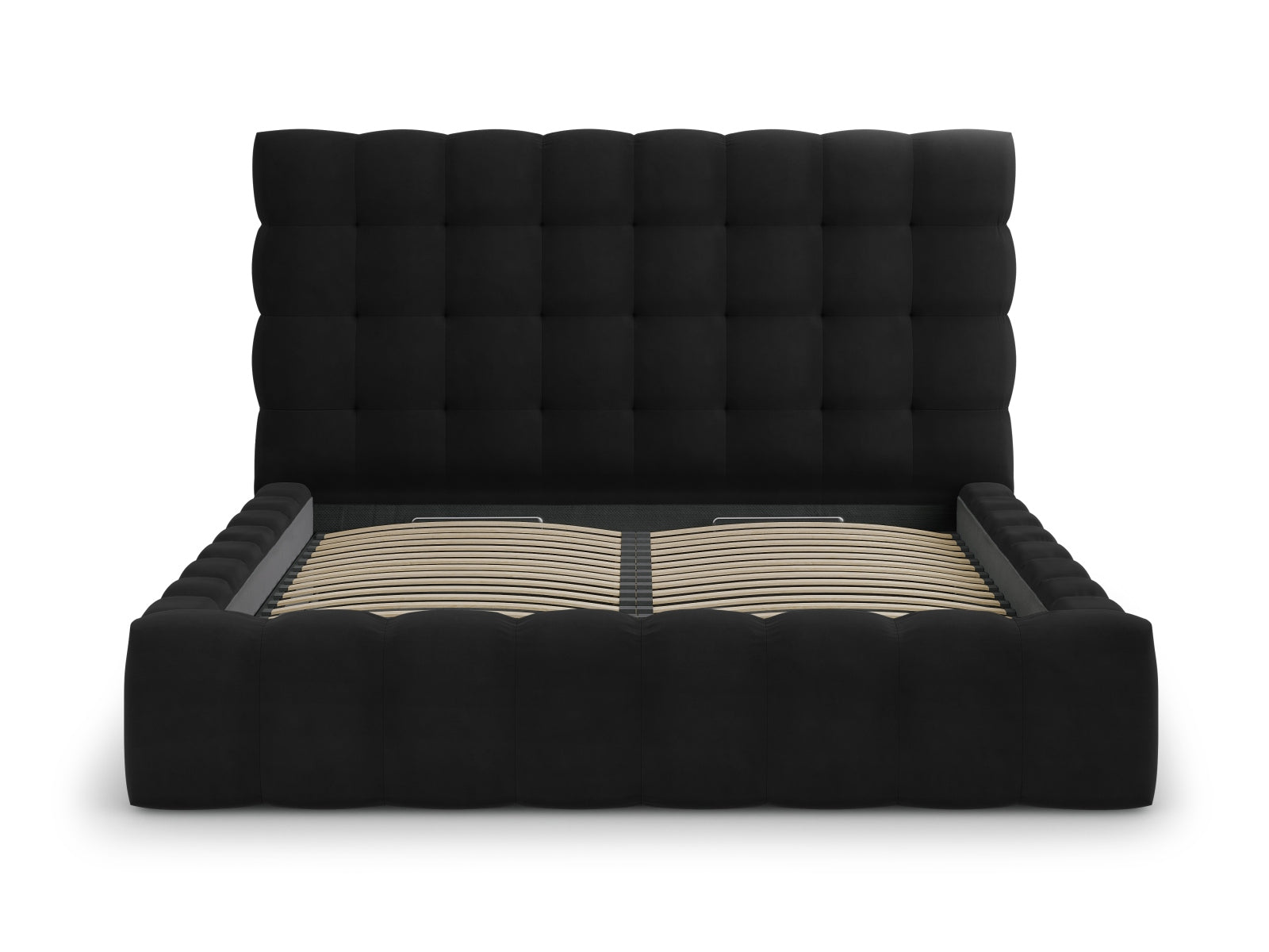 Elegantes Bali Bett mit 200 cm Kopfteil und praktischem Stauraum, ideal für ein modernes Schlafzimmer von Cosmopolitan Design.