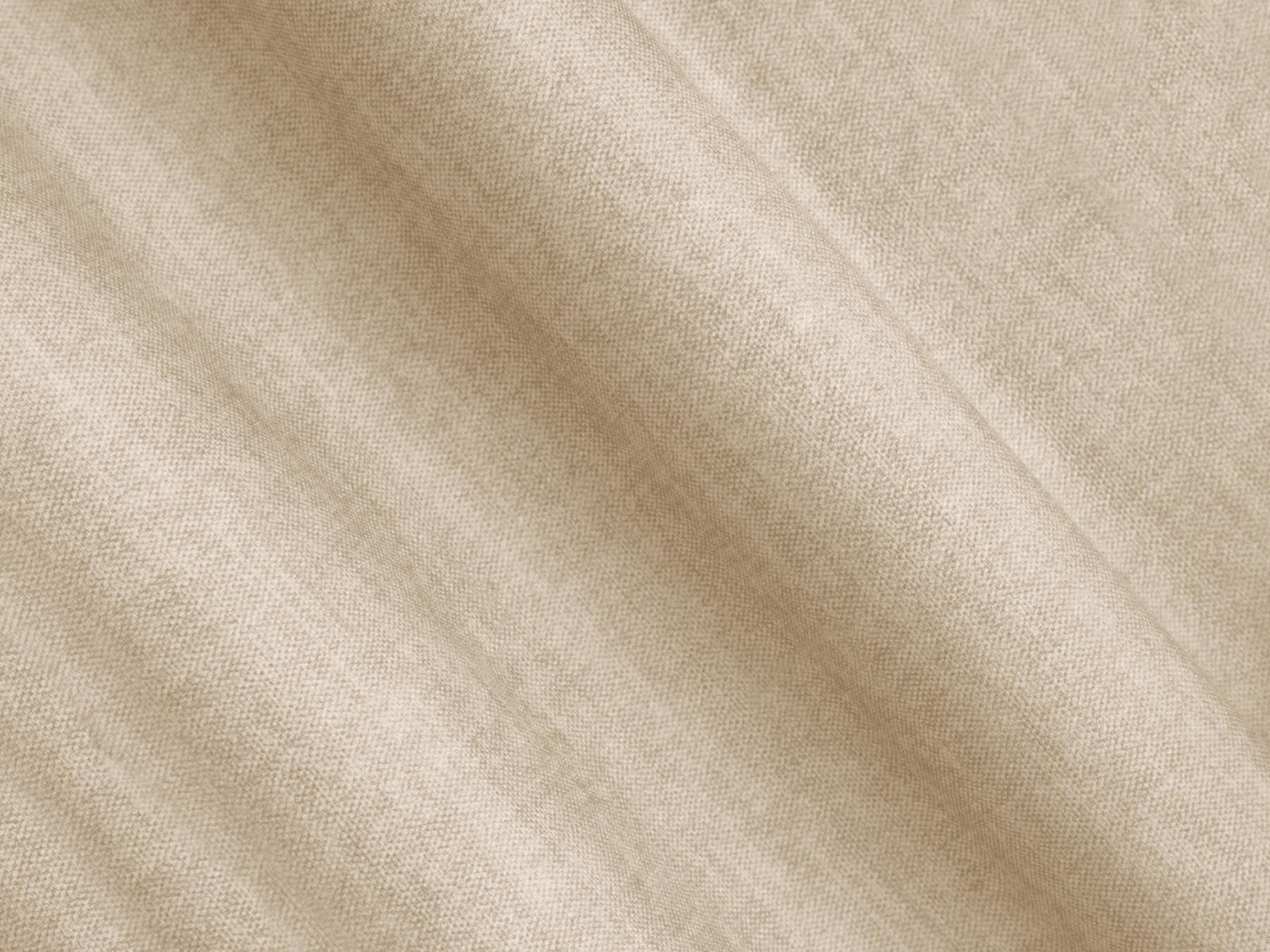 Stylisches 5-Sitzer Ecksofa links in modernem Beige, ideal für Wohnräume, bietet zusätzlichen Stauraum und eine praktische Schlaffunktion.