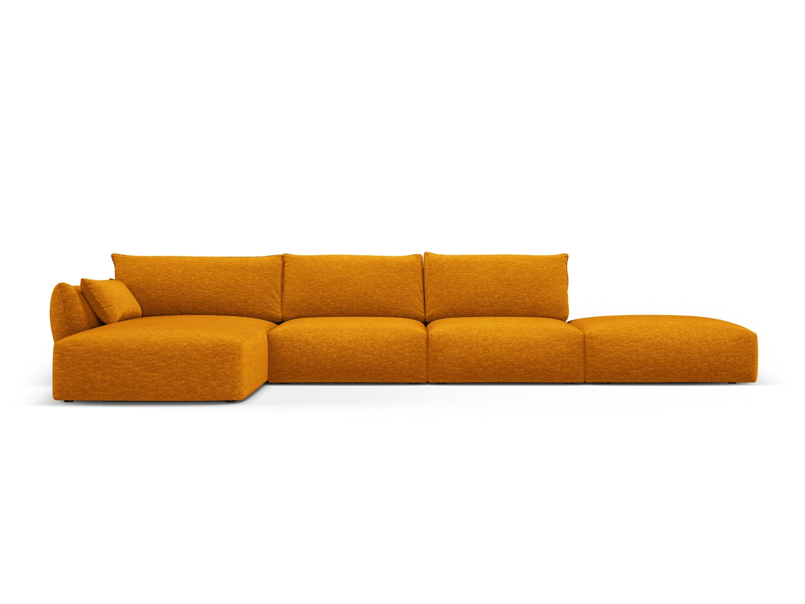 5-Sitzer Ecksofa links Matera in Yellow-Haga präsentiert im Onlineshop von KAQTU Design AG. Ecksofa links ist von Cosmopolitan Design