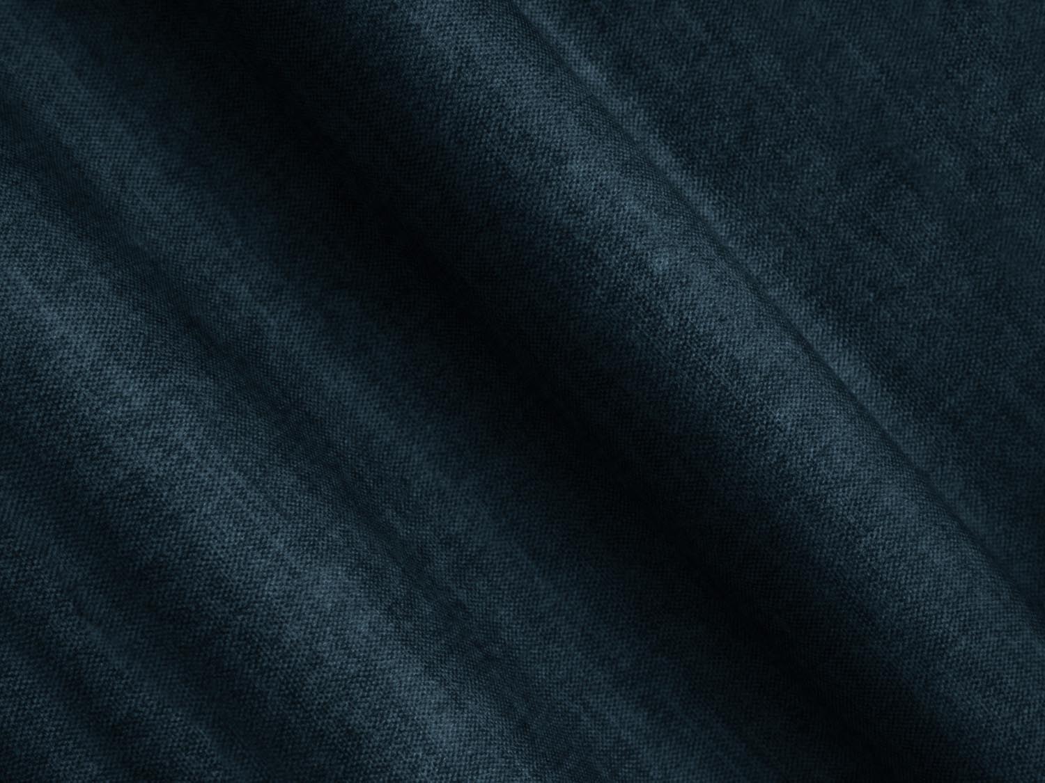 Elegantes Loretto Velour Ecksofa links in tiefem Petrol, ideal für stilvolle Wohnräume und entspannte Stunden. Von Cosmopolitan Design.