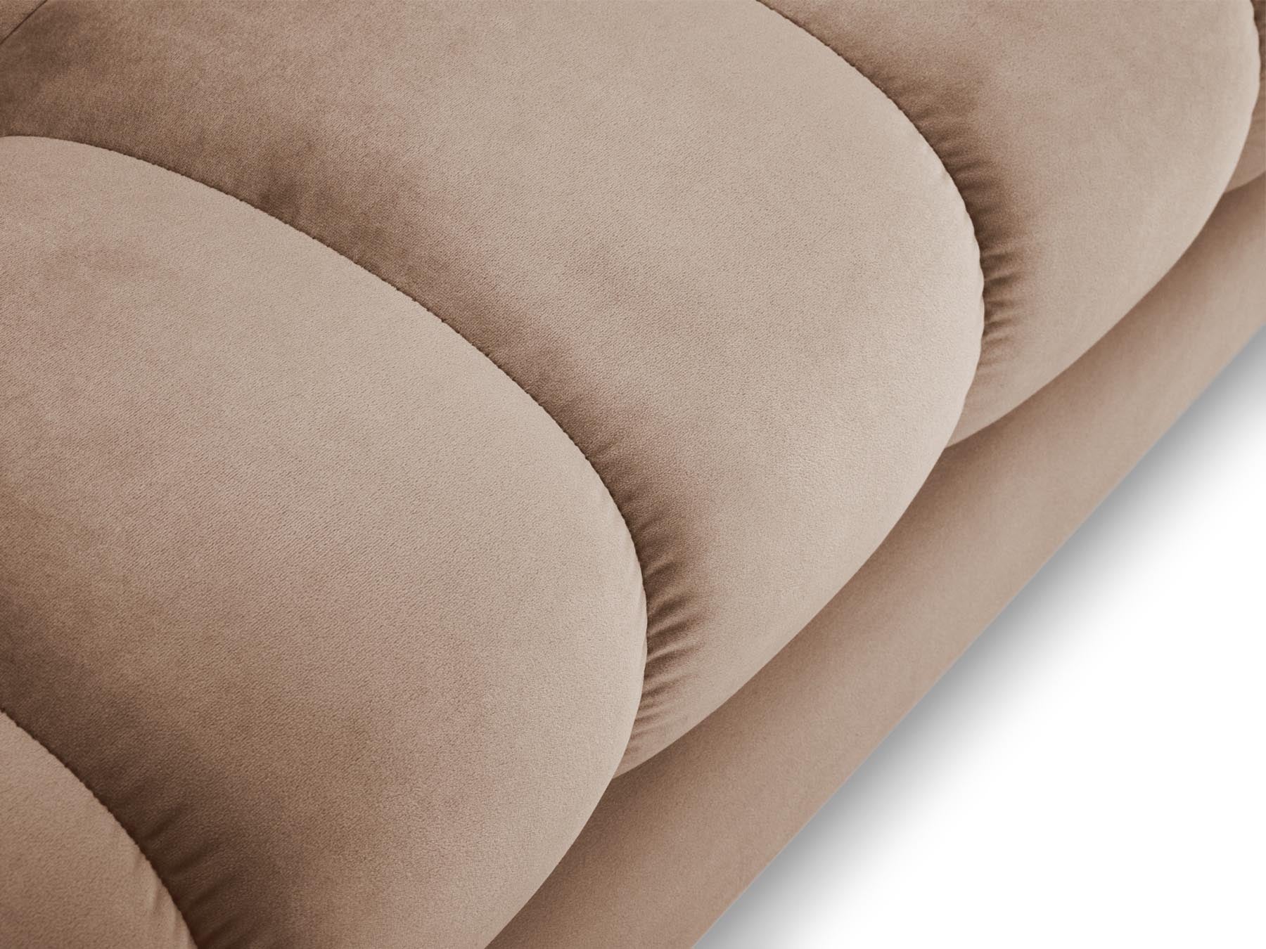 Elegantes 5-Sitzer Ecksofa links Bali in warmen Erdtönen, ideal für gemütliche Stunden und moderne Wohnkonzepte.