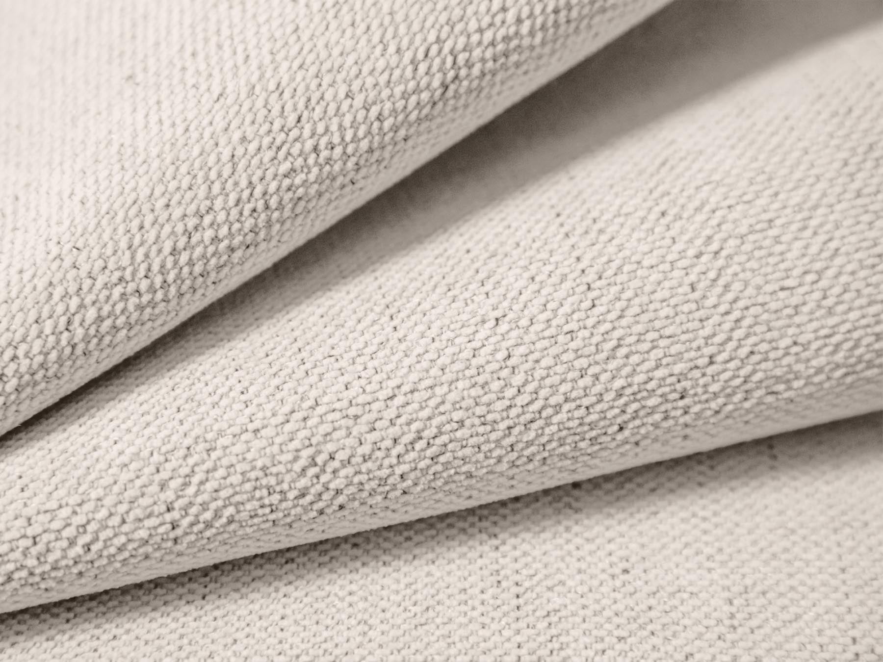 Modulares 4-Sitzer Ecksofa Campi in stilvollem Beige, ideal für kreative Wohnkonzepte und gemütliche Entspannungsecken.