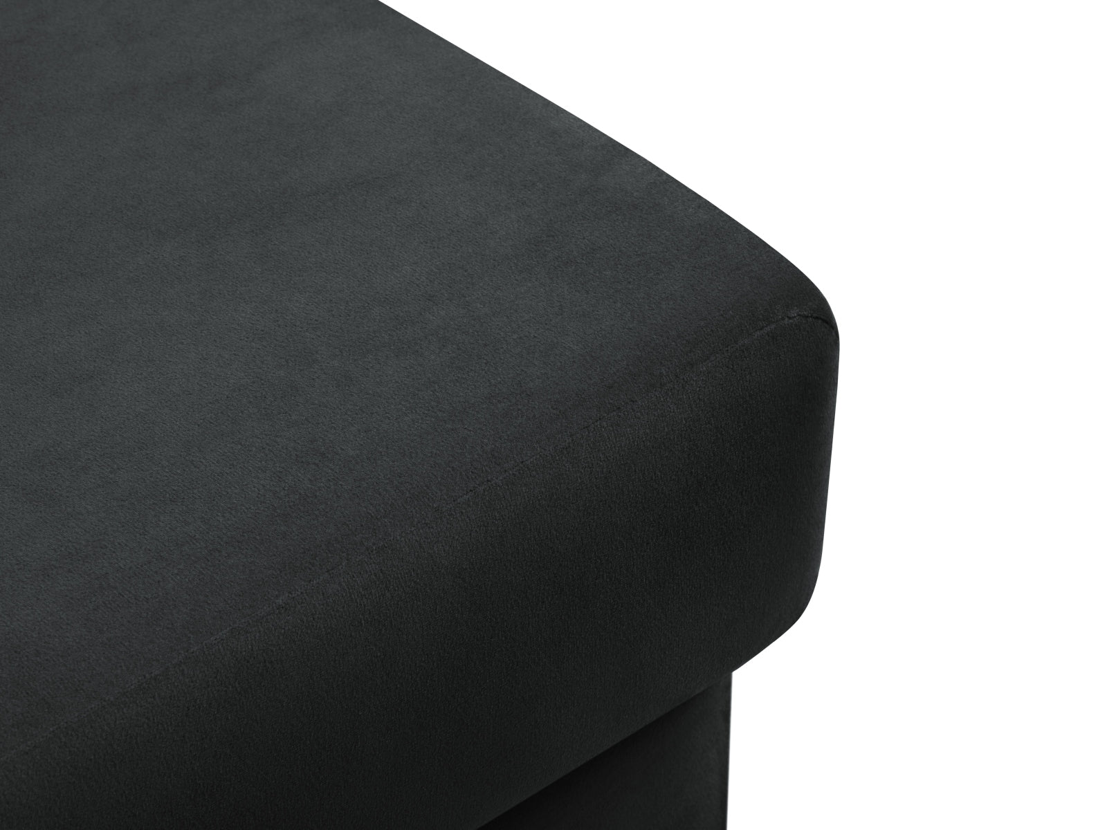 Eleganter Kyoto Pouf mit 70 cm Durchmesser in stilvollem Dunkelgrau, perfekt für entspannte Sitzmöglichkeiten und geschmackvolle Raumgestaltung.