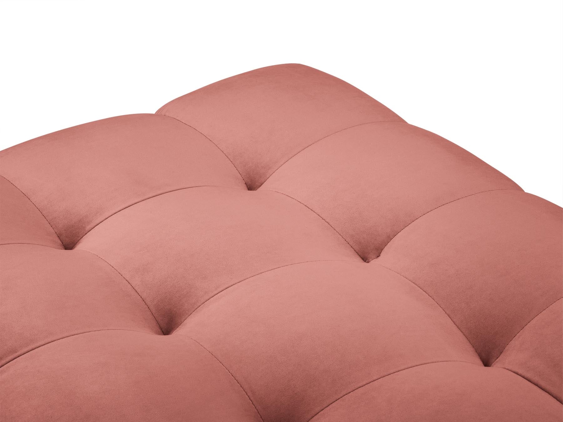 Eleganter 1-Sitzer Pouf Bali in strahlendem Pink, perfekt für kreative Wohnkonzepte und als Blickfang in jedem Raum.