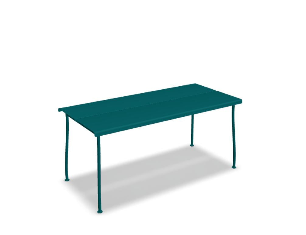 Flaner FLR05 - Tisch in Türkis präsentiert im Onlineshop von KAQTU Design AG. Gartentisch ist von Mdd
