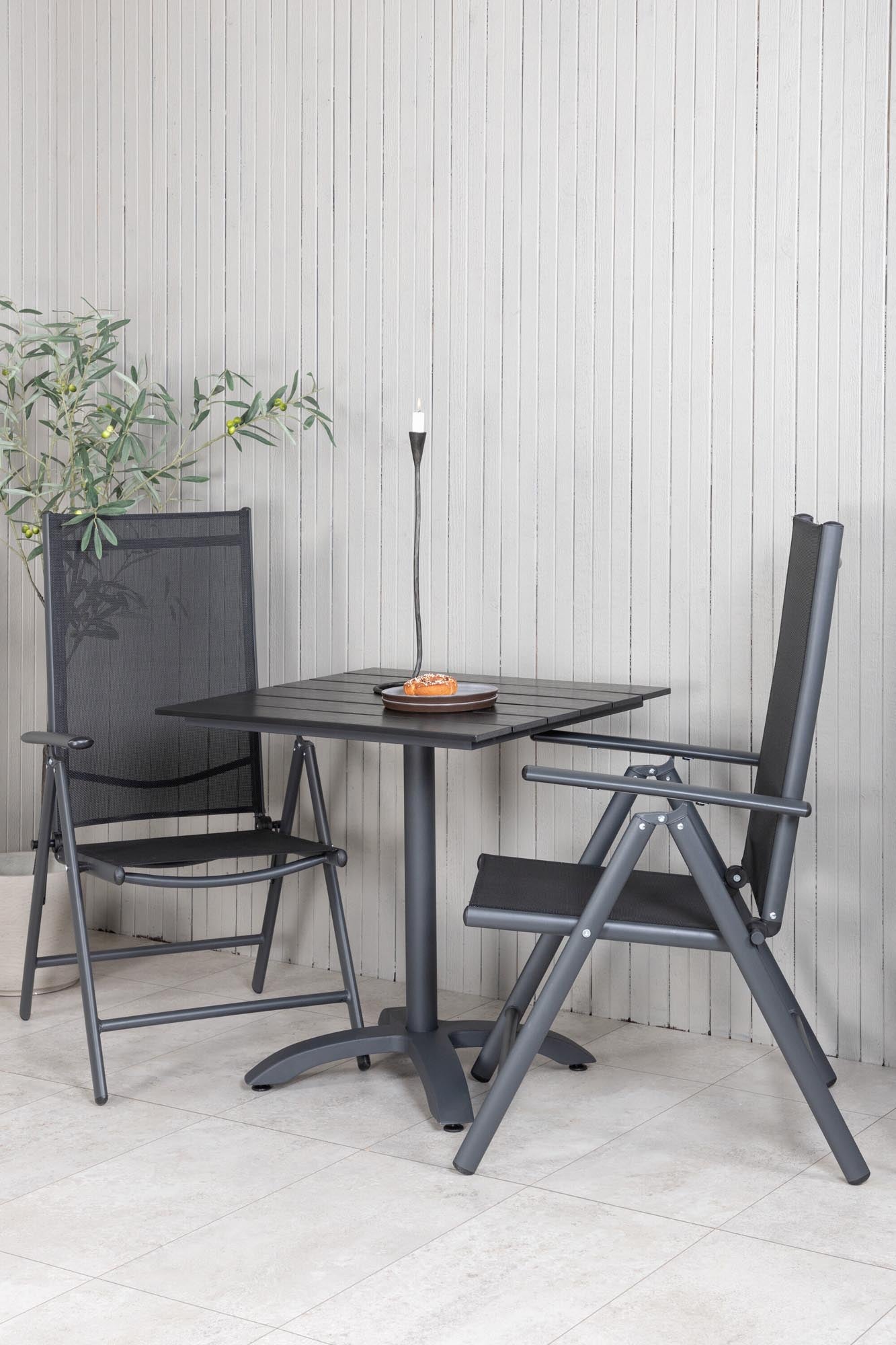 Moderne Colorado Tisch-Stuhl-Kombination für Ihren Garten.