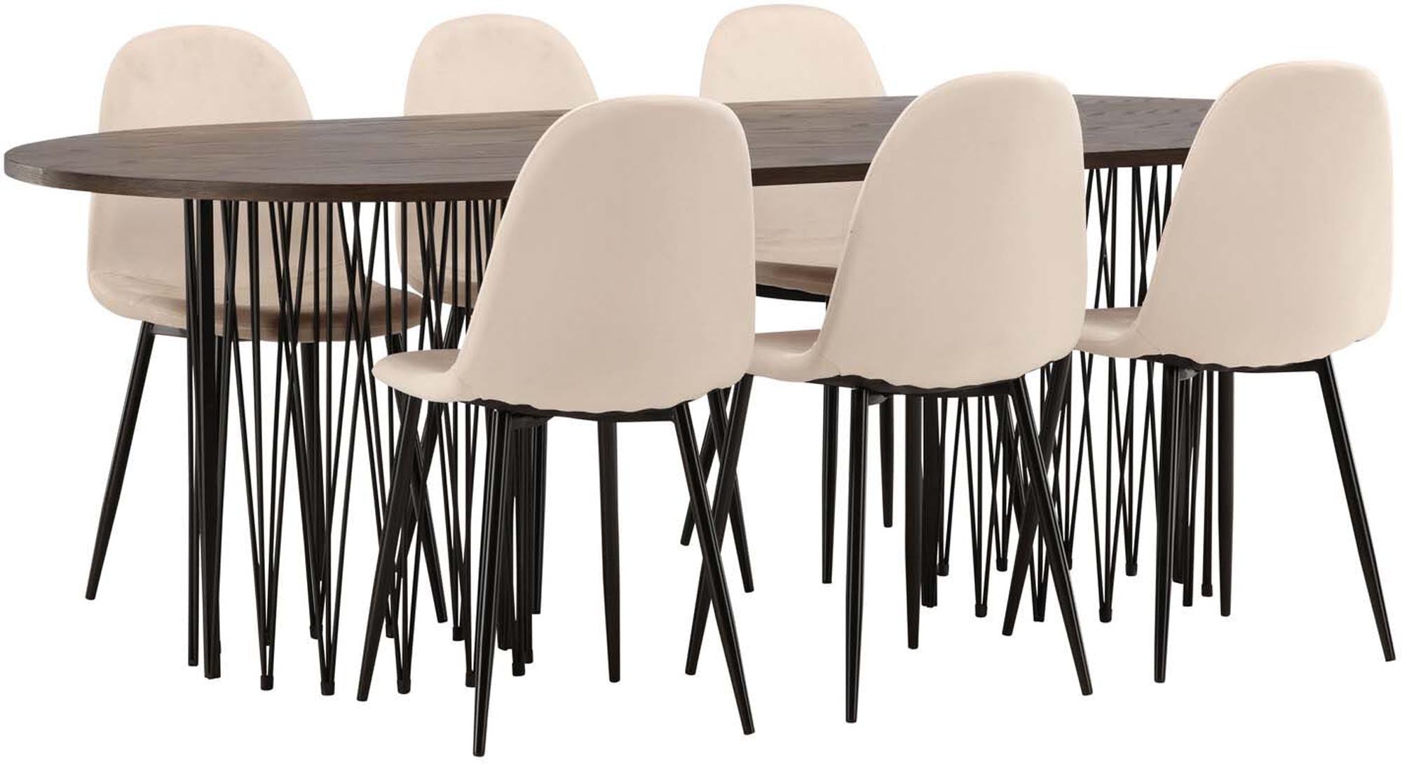 Martina modulares Ecksofa links, 3-Sitzer in modernem Design, ideal für stilvolle Wohnzimmergestaltung.