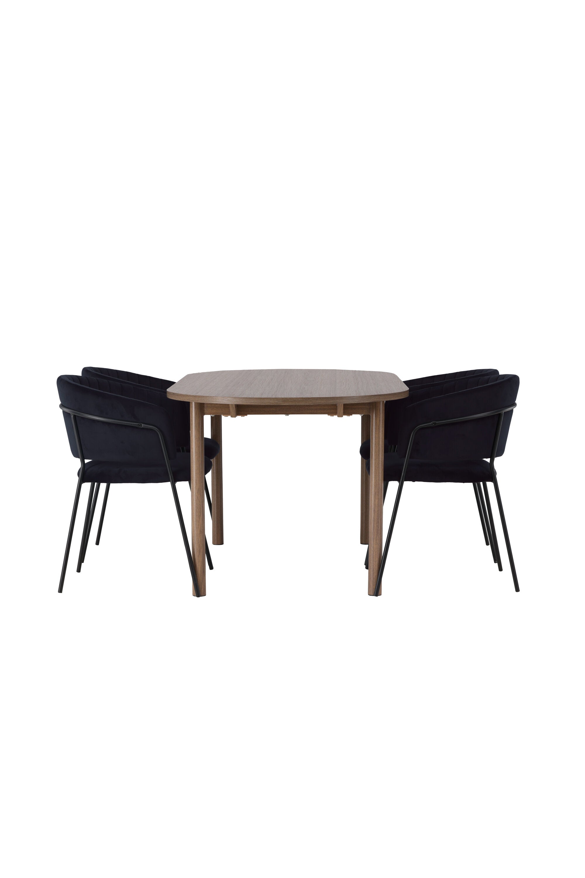 Modernes Esszimmer Set Andy inklusive stilvoller Selma Stühle von Venture Home, ideal für gemütliche Essbereiche.