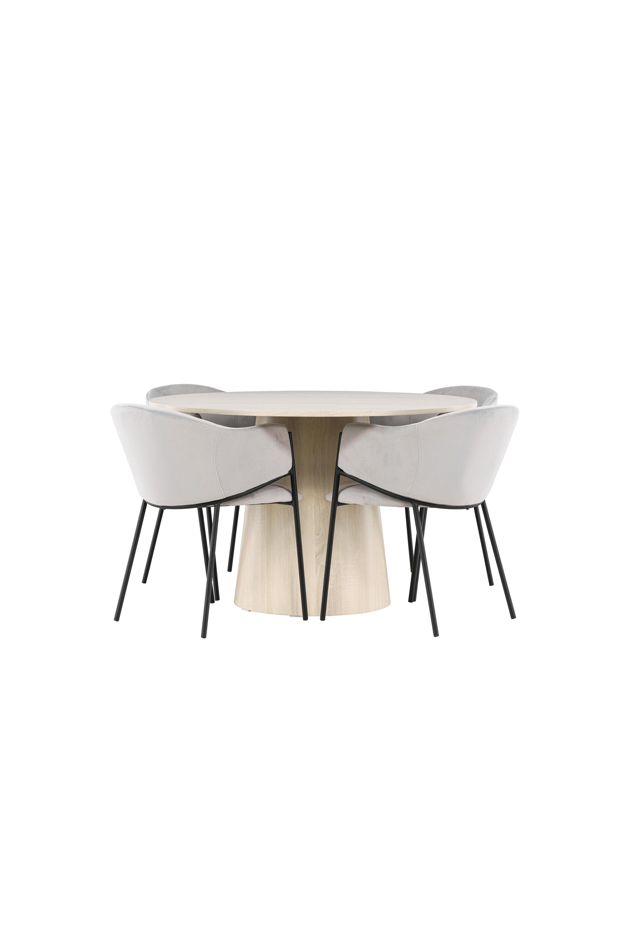 Lanzo Esstisch mit Evelina Esszimmerstuhl in präsentiert im Onlineshop von KAQTU Design AG. Esstischset ist von Venture Home