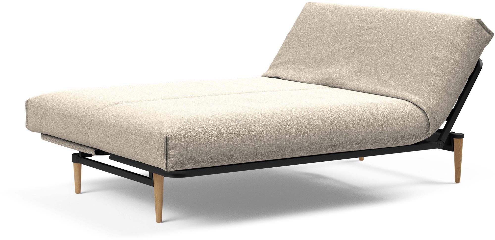 Stylisches Colpus Bettsofa 140 im Nordic Cover Classic Design, ideal für kleine Räume und entspannte Stunden mit Freunden oder Familie.
