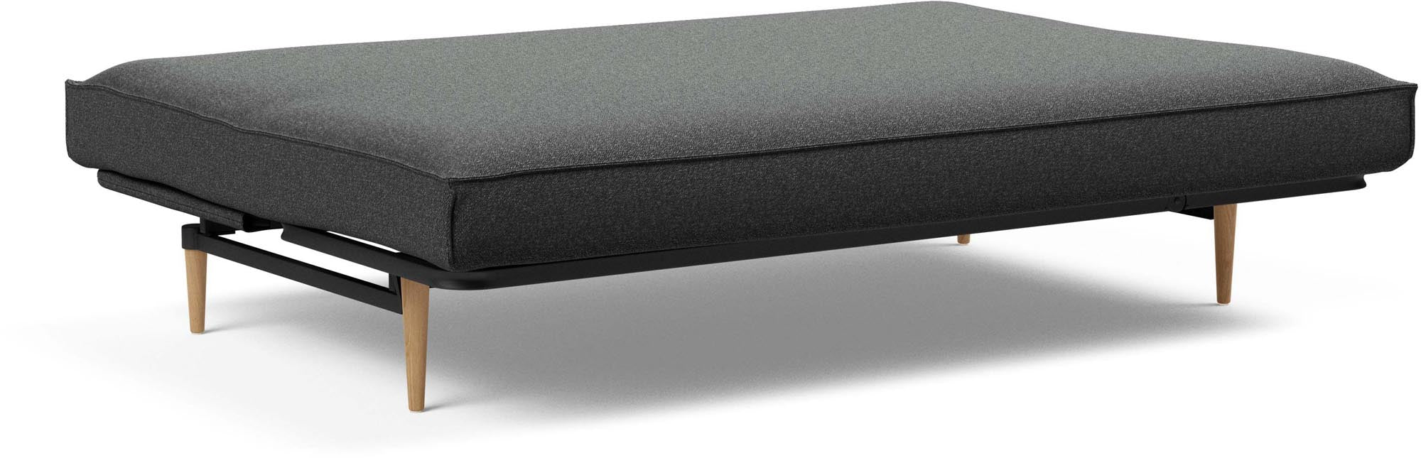 Stylisches Colpus Bettsofa 140 Sharp Plus Cover von Innovation Living, ideal für kleine Räume und als komfortable Schlafgelegenheit.