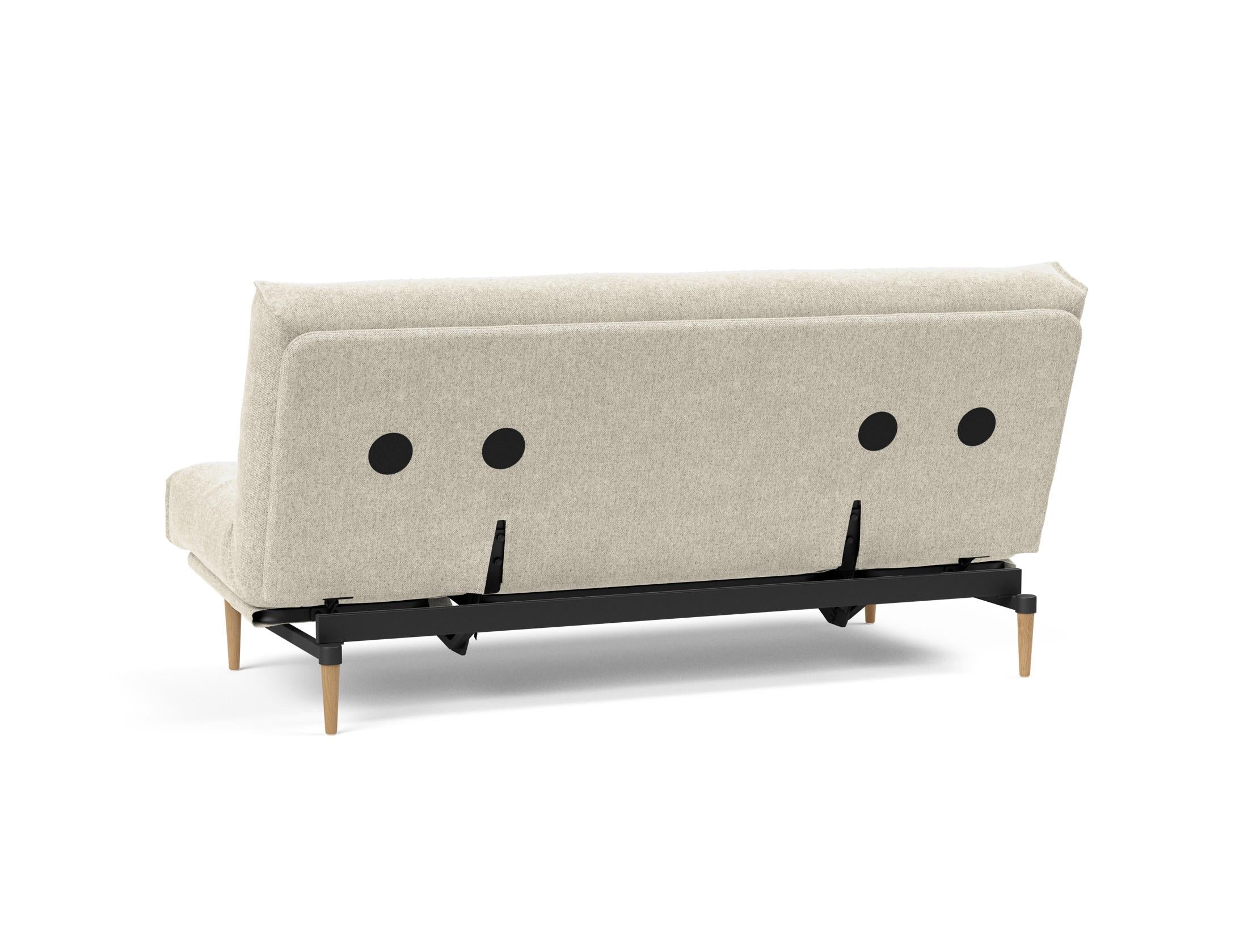 Modernes Colpus Bettsofa 140 Nordic mit weichem Soft Spring Bezug, ideal für vielseitige Wohnräume und gemütliche Stunden.