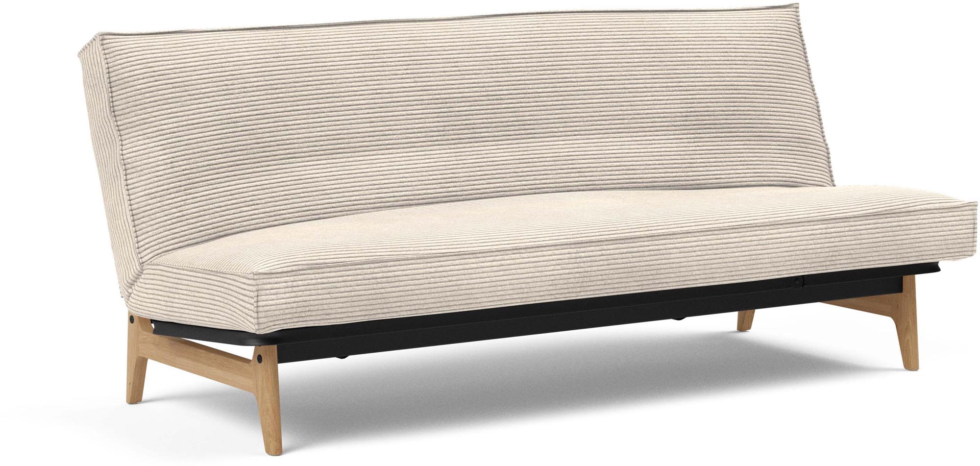 Stylisches Aslak 120 Bettsofa mit hochwertigem Sharp Plus Bezug, ideal für komfortable Entspannung und modernes Wohndesign.