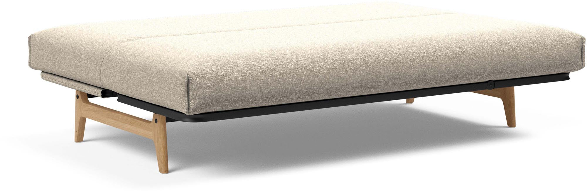 Elegantes Aslak 140 Bettsofa mit Nordic Cover Classic, ideal für stilvolle Interiors und als komfortable Schlaflösung.