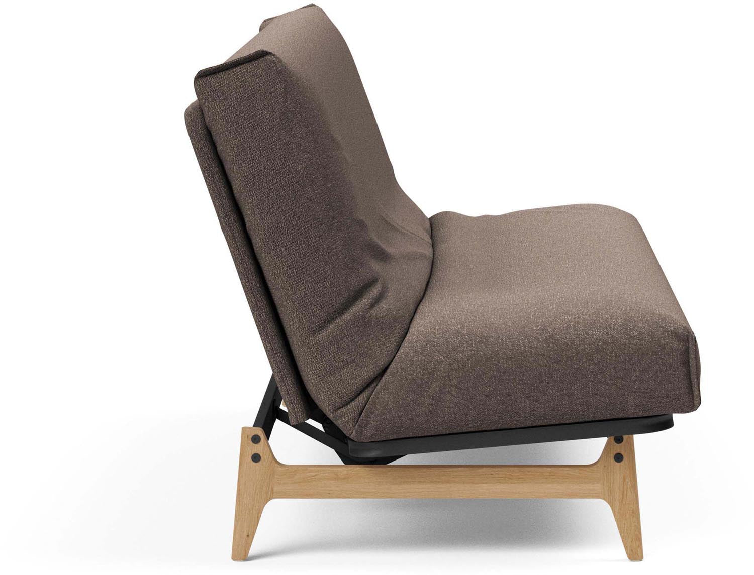 Stylisches Aslak 140 Bettsofa mit Nordic Cover, ideal für moderne Wohnräume, bietet Komfort und vielseitige Nutzungsmöglichkeiten.