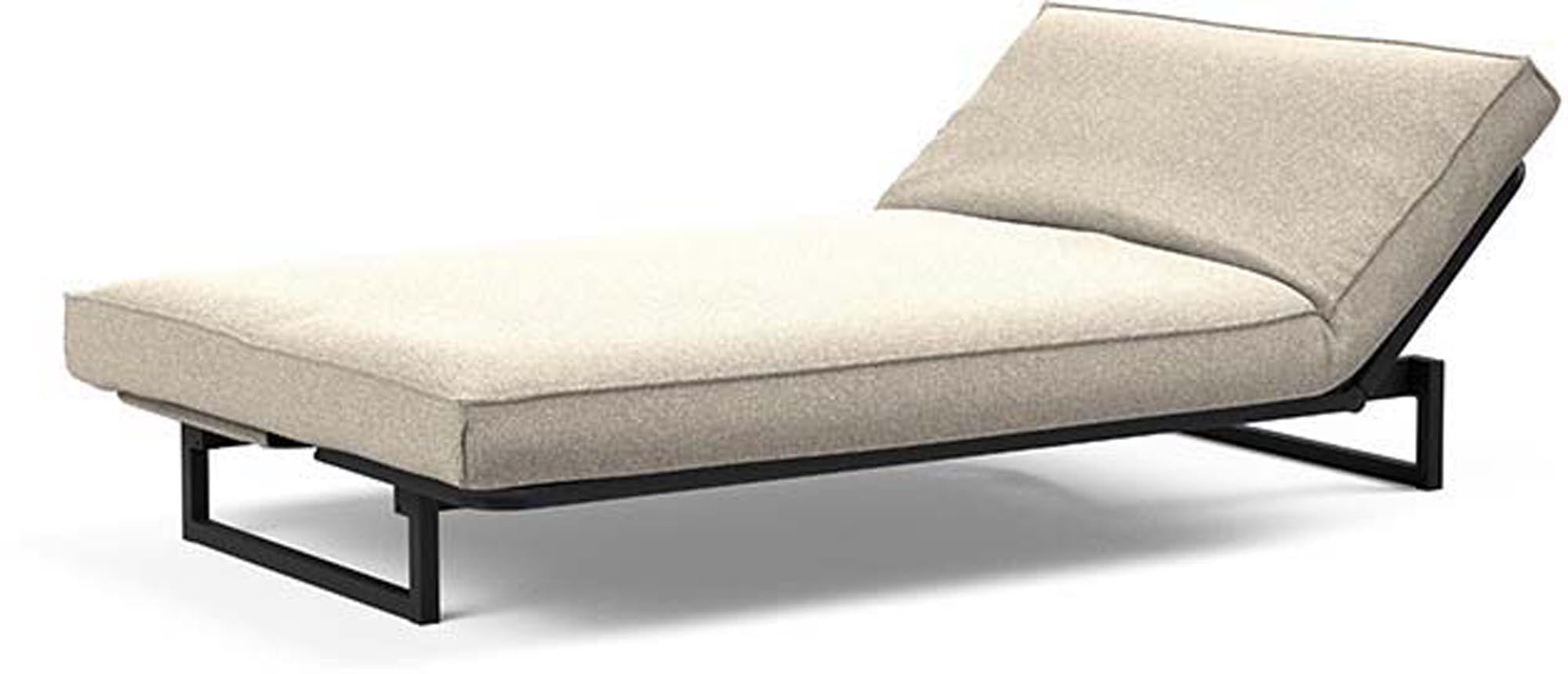 Stylisches Fraction 120 Bettsofa Sharp Plus Cover von Innovation Living, ideal für moderne Wohnräume und vielseitige Nutzung.