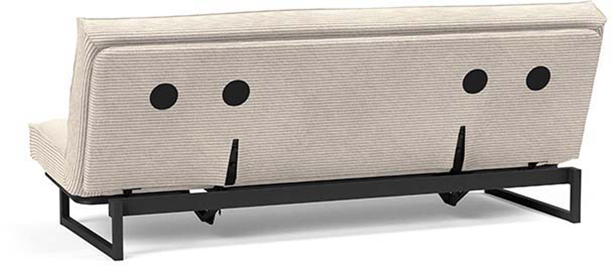 Stylisches Fraction 120 Bettsofa Sharp Plus Cover von Innovation Living, perfekt für vielseitige Nutzung und zeitgemäße Einrichtung.