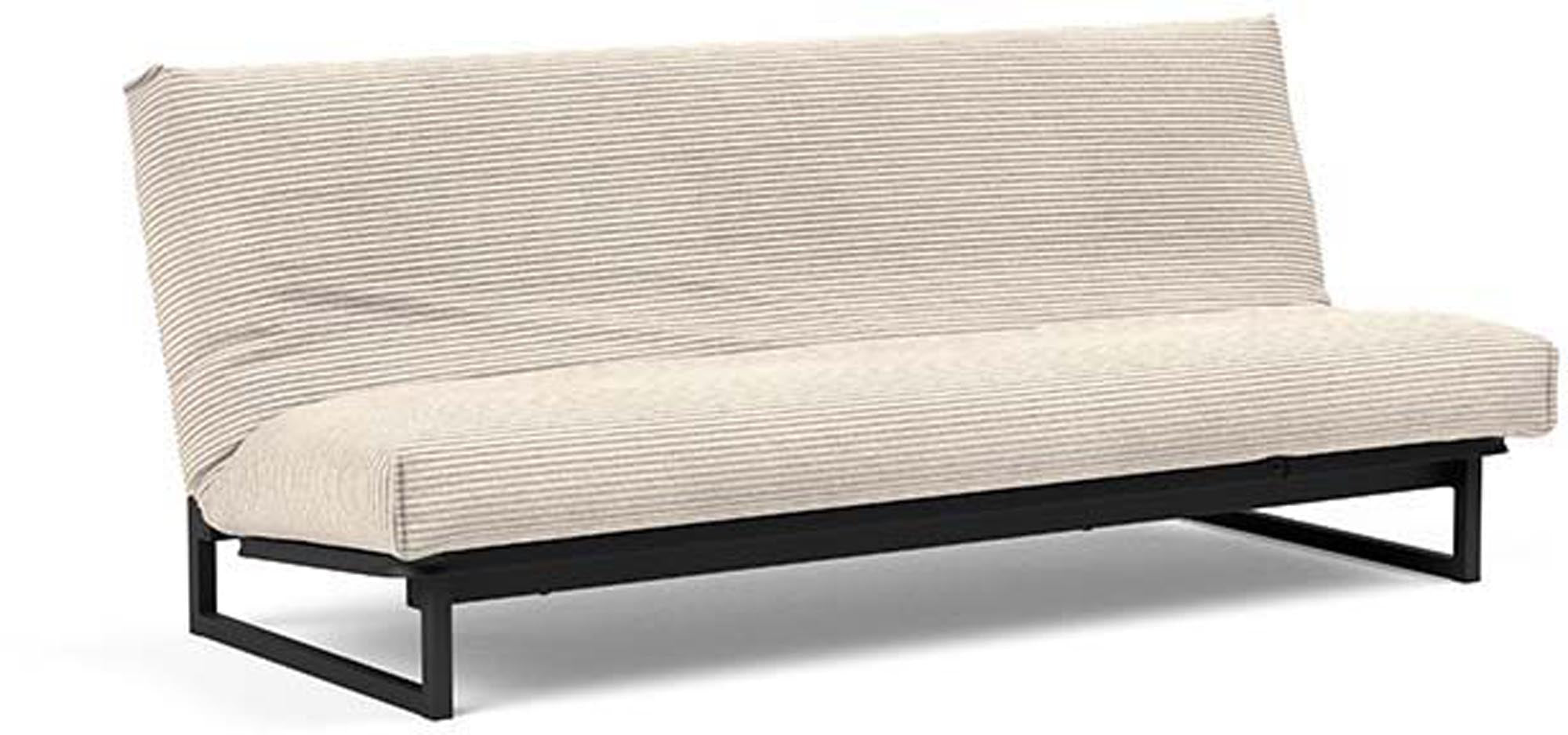 Modernes Fraction 120 Bettsofa mit Nordic Cover von Innovation Living, perfekt für stilvolle und multifunktionale Wohnräume.