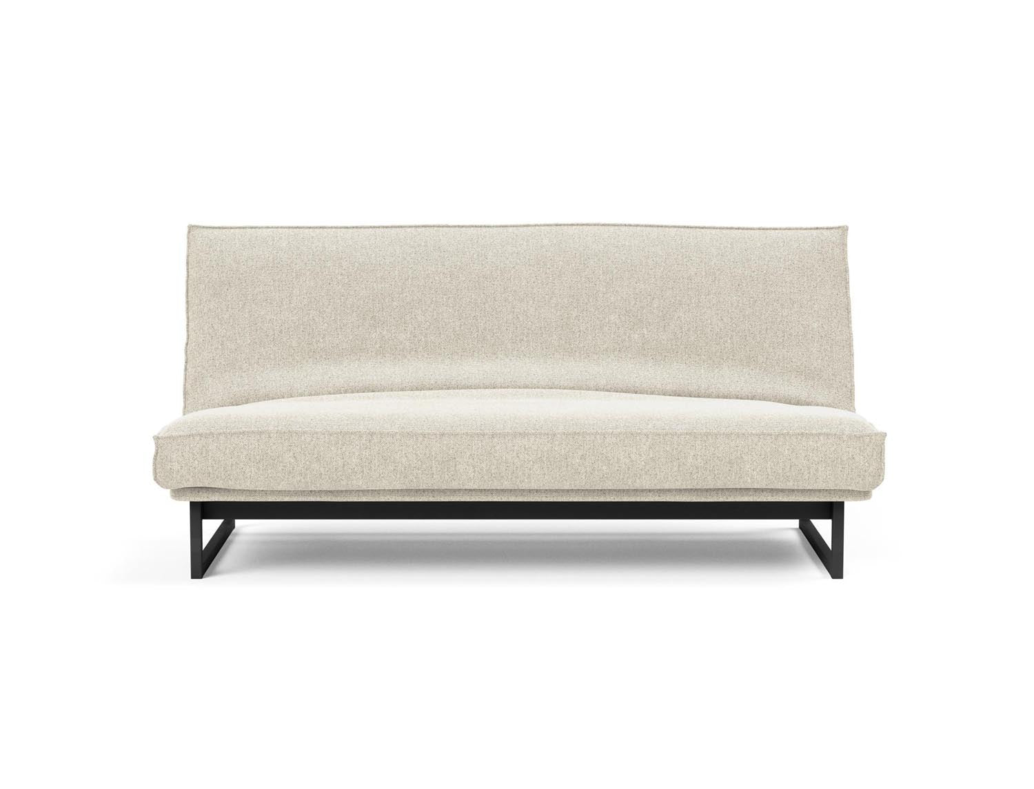 Stylisches Fraction 140 Bettsofa mit hochwertigem Soft Spring Bezug und harmonischem Gestellbezug, perfekt für gemütliche und moderne Wohnumgebungen.