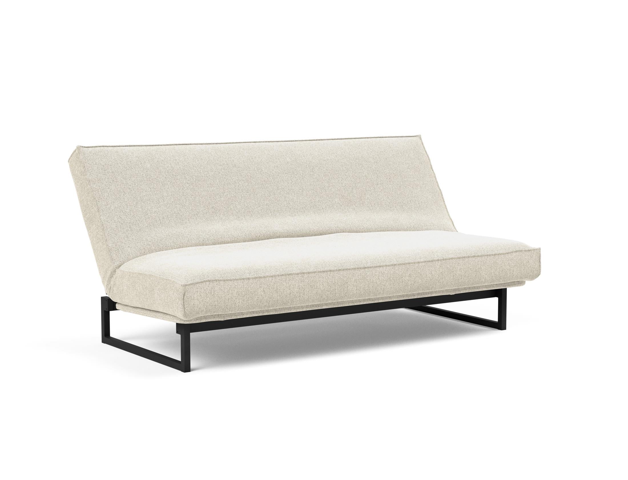 Modernes Fraction 140 Bettsofa mit stilvollem Sharp Plus Cover und komfortabler Soft Spring Polsterung, ideal für vielseitige Wohnräume.