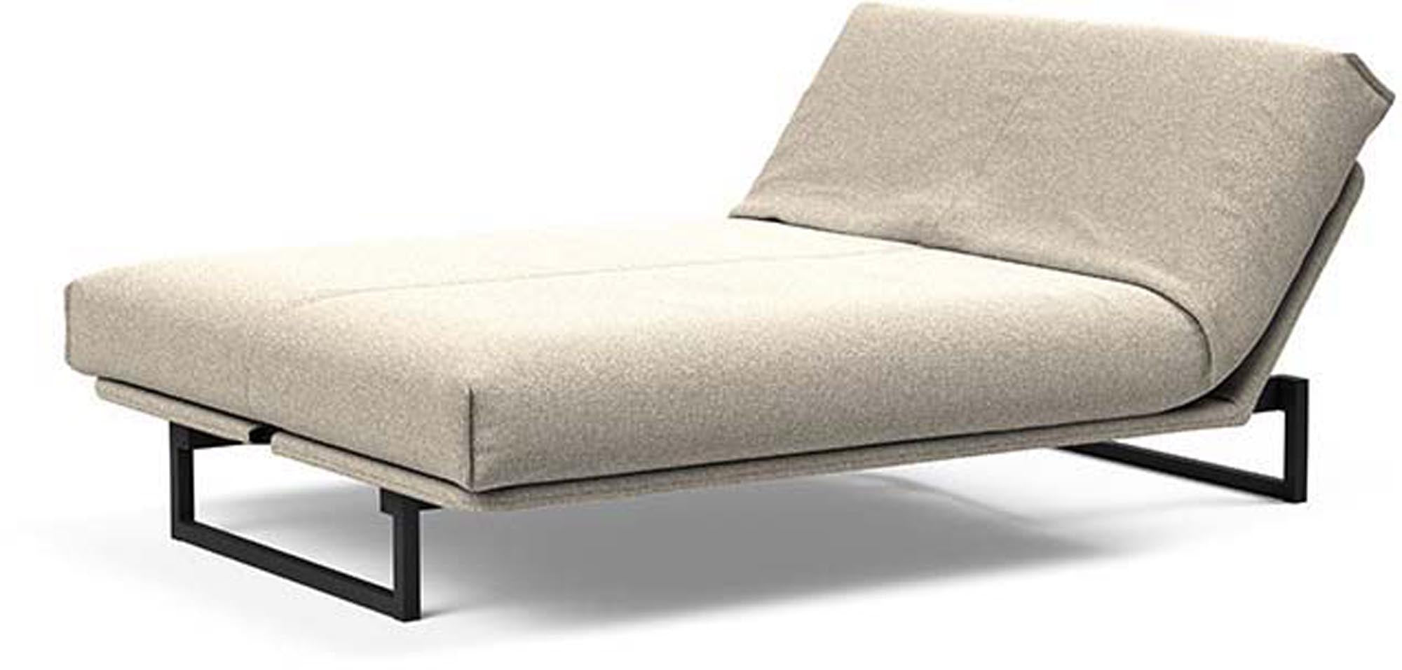 Modernes Fraction 140 Bettsofa mit Nordic Cover von Innovation Living – ideal für gemütliche Abende und elegantes Wohndesign.