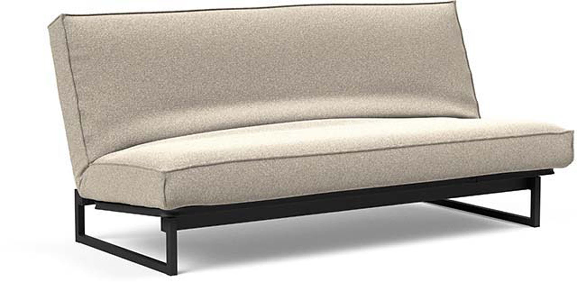 Elegantes Fraction 140 Bettsofa Sharp Plus von Innovation Living, perfekt für kompakte Wohnräume, bietet Komfort und zeitgemäße Ästhetik.