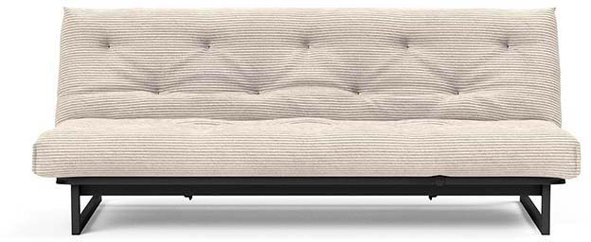 Modernes Fraction 120 Bettsofa Nordic Spring von Innovation Living, perfekt für kleine Räume, vereint Funktionalität und elegantes Design.