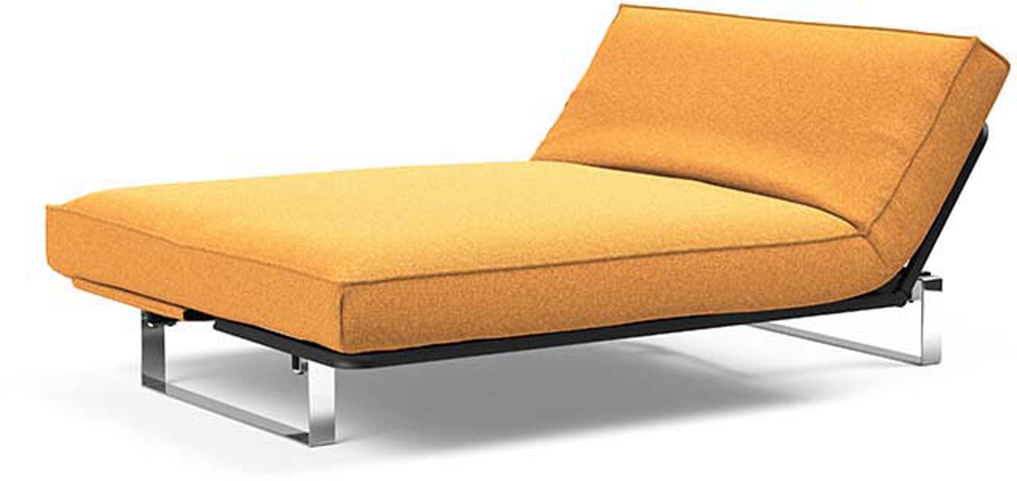 Modernes Minimum Bettsofa 140 Sharp Plus Cover von Innovation Living, perfekt für platzsparende Lösungen und vielseitige Nutzung im Wohnbereich.