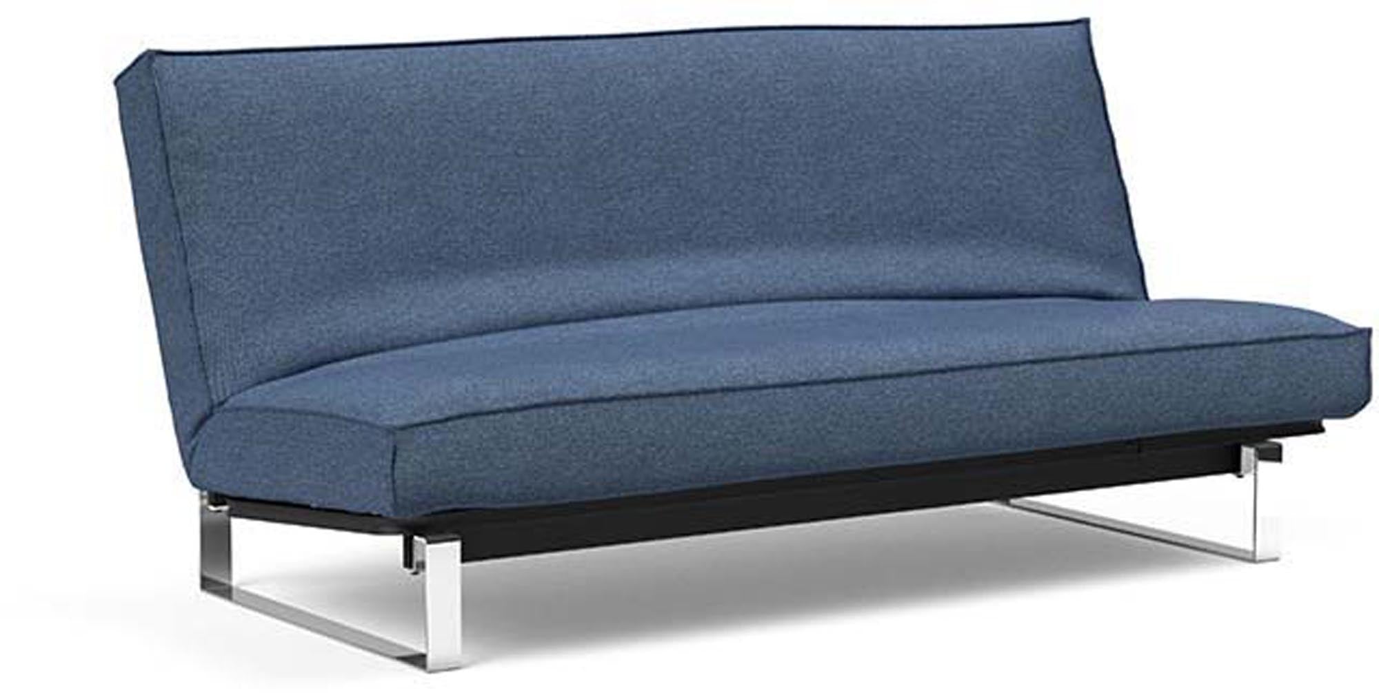 Modernes Minimum Bettsofa 140 Sharp Plus mit Latexbezug von Innovation Living – perfekt für kleine Räume und stilvolle Gemütlichkeit.