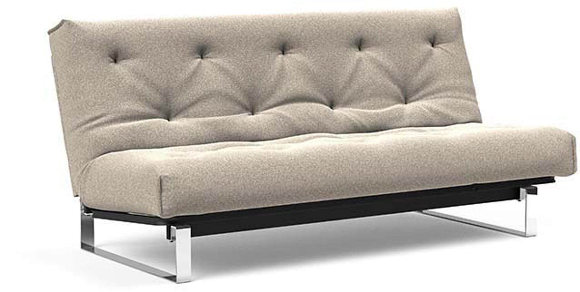Entdecken Sie das Minimum Bettsofa 140 Nordic von Innovation Living: stilvolles, platzsparendes Sofa mit hochwertigem Latex für optimalen Komfort.