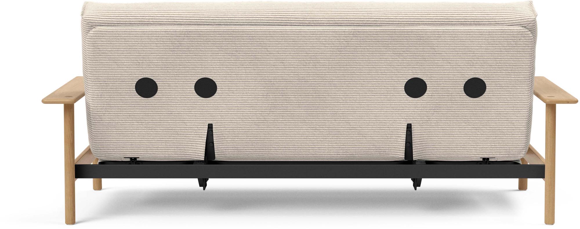 Entdecken Sie das Balder Bettsofa 140 Nordic Classic von Innovation Living – stilvolles skandinavisches Design, das Komfort und Vielseitigkeit vereint.