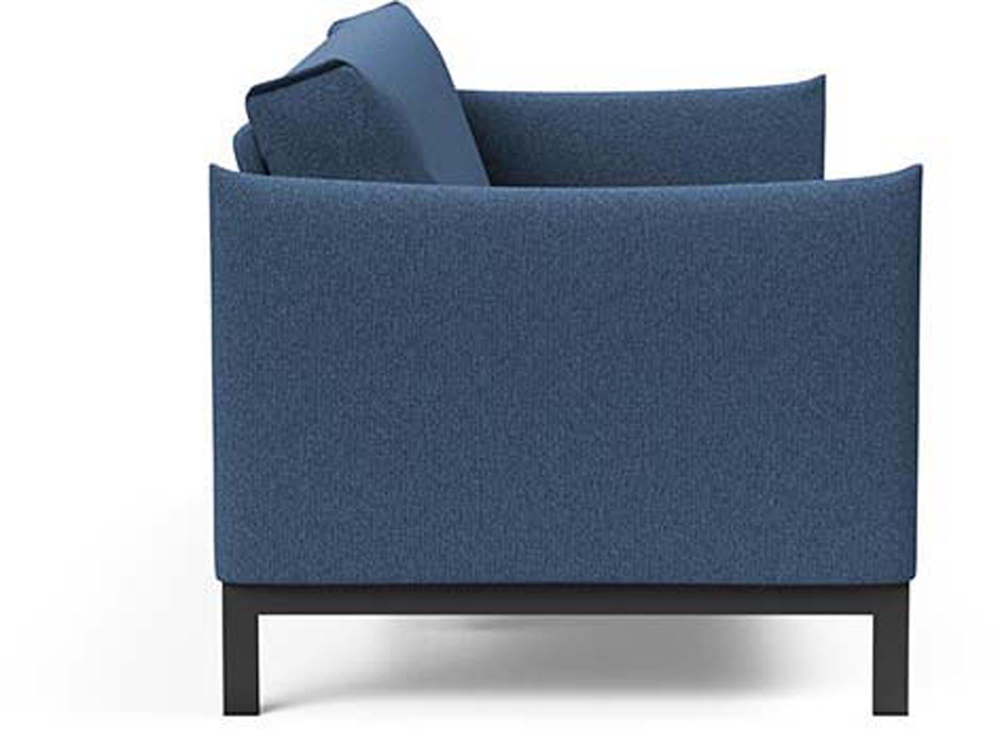 Entdecken Sie das Junus 140 Bettsofa Nordic Cover von Innovation Living: stilvolles, platzsparendes Möbelstück für vielseitige Nutzung und Komfort.
