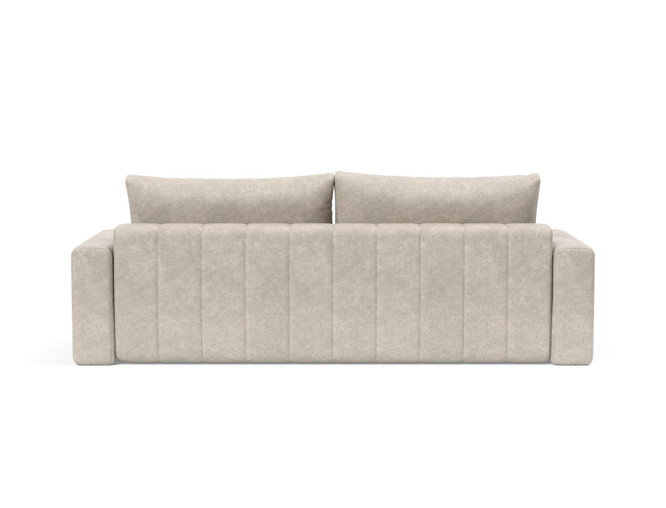 Modernes Akello Schlafsofa mit komfortablen Armlehnen, perfekt für stilvolle Wohnräume und entspannte Übernachtungen.