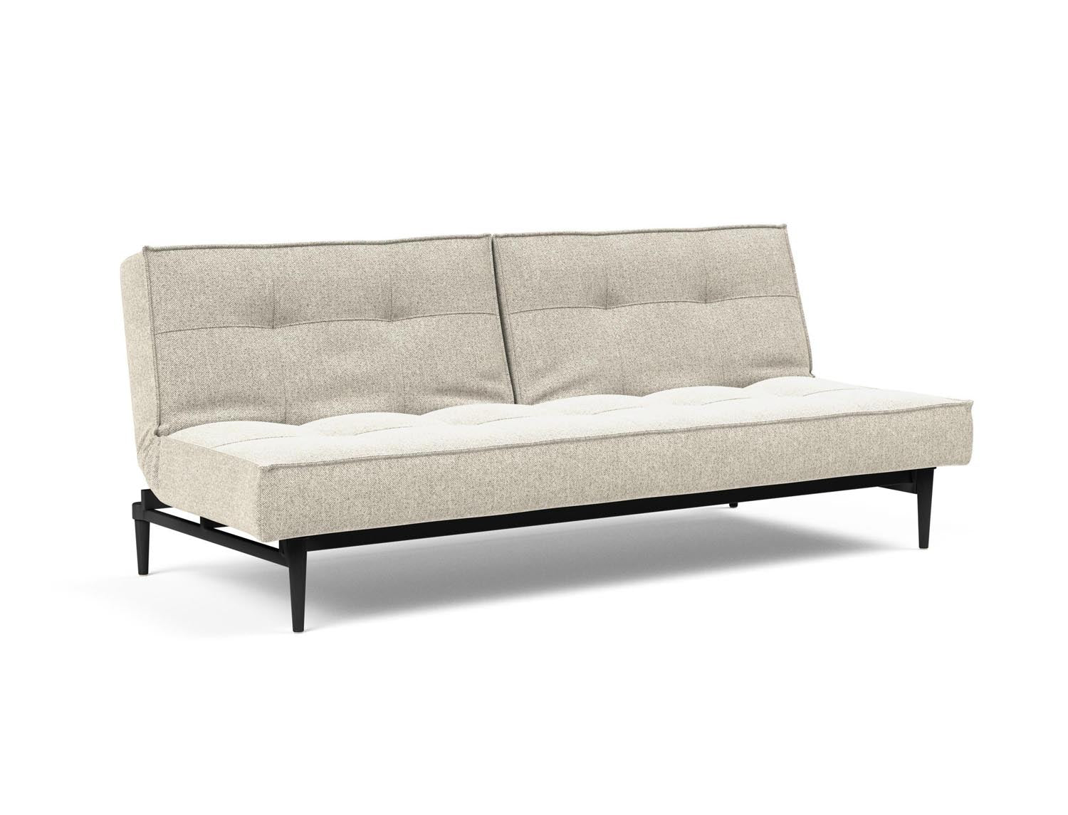 Modernes Splitback Sofabett 115 Styletto von Innovation Living, vielseitig einsetzbar und stilvoll für jedes Wohnambiente.