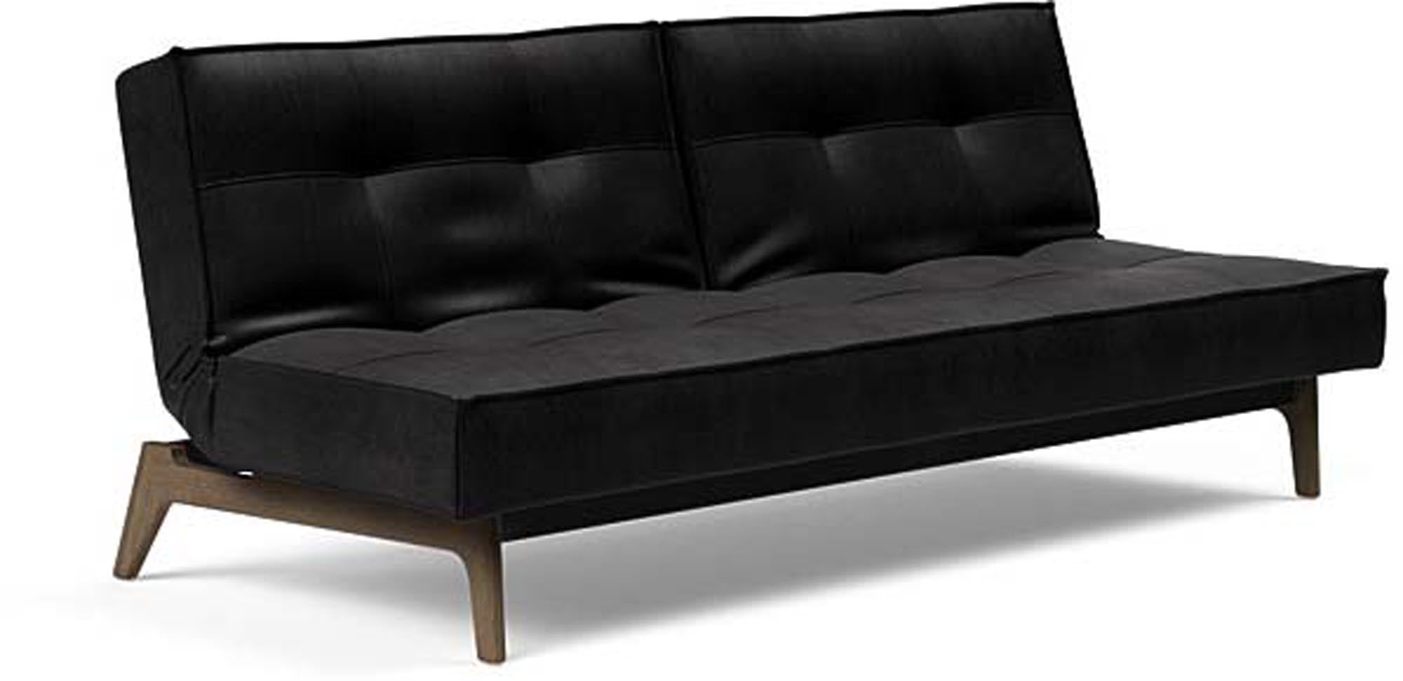 Modernes Splitback Sofabett 115 Eik von Innovation Living, perfekt für stilvolle Wohnräume und vielseitige Nutzungsmöglichkeiten.