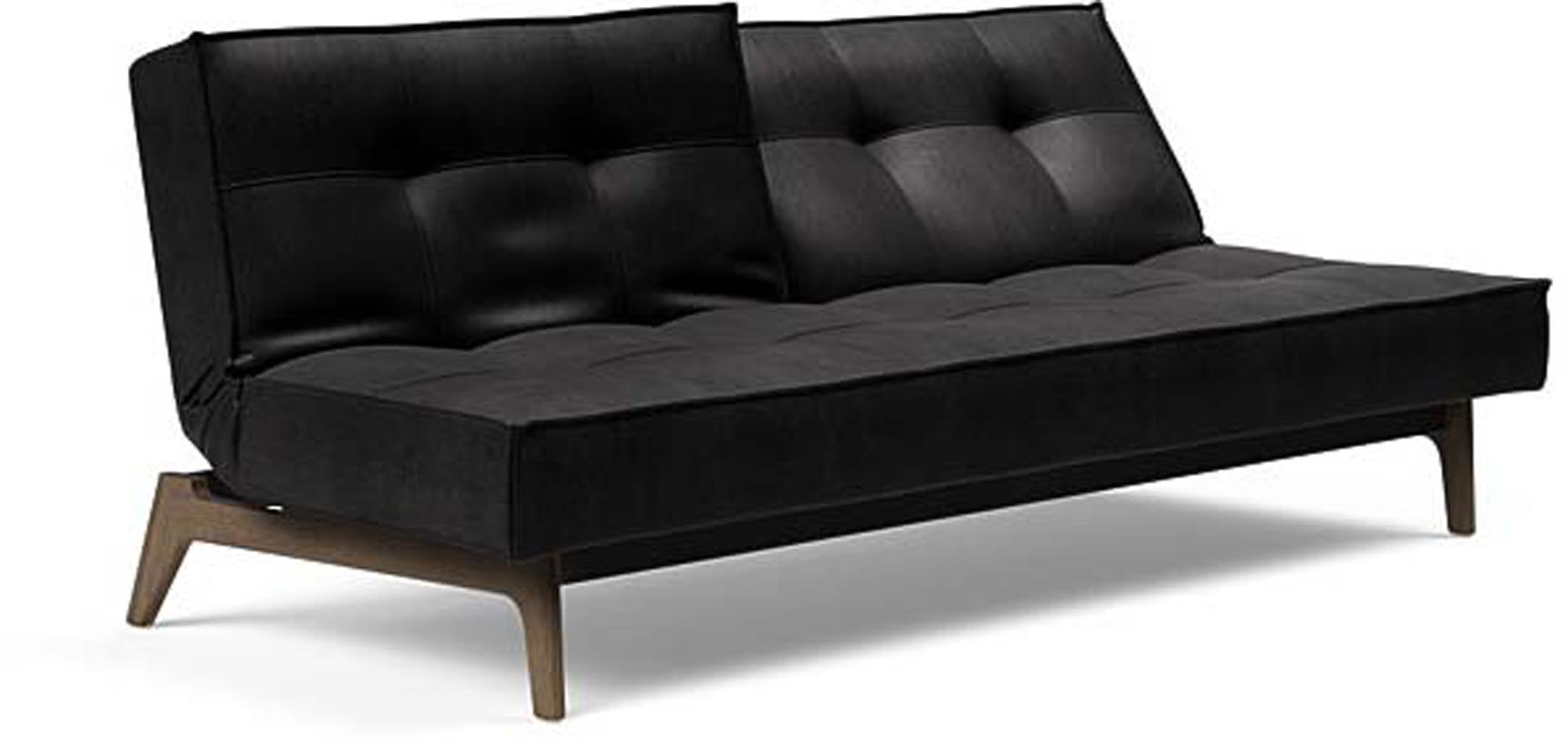 Elegantes Splitback Sofabett 115 Eik von Innovation Living, ideal für flexible Wohnkonzepte und gemütliche Entspannung.