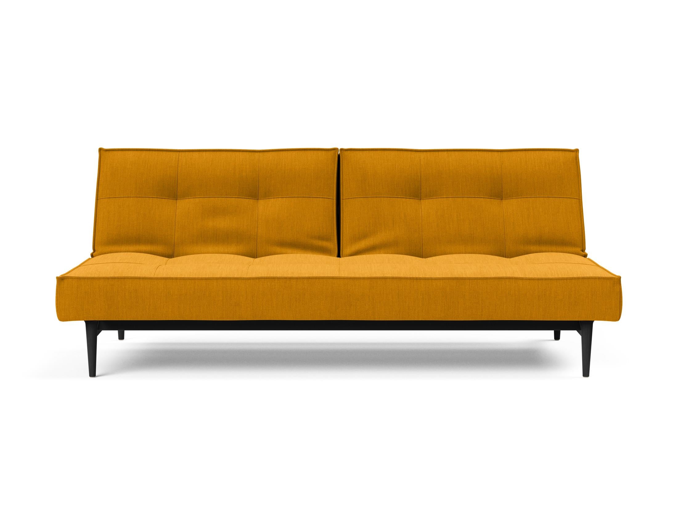 Modernes Splitback Sofabett 115 Styletto von Innovation Living, perfekt für multifunktionale Räume und entspannte Nächte.