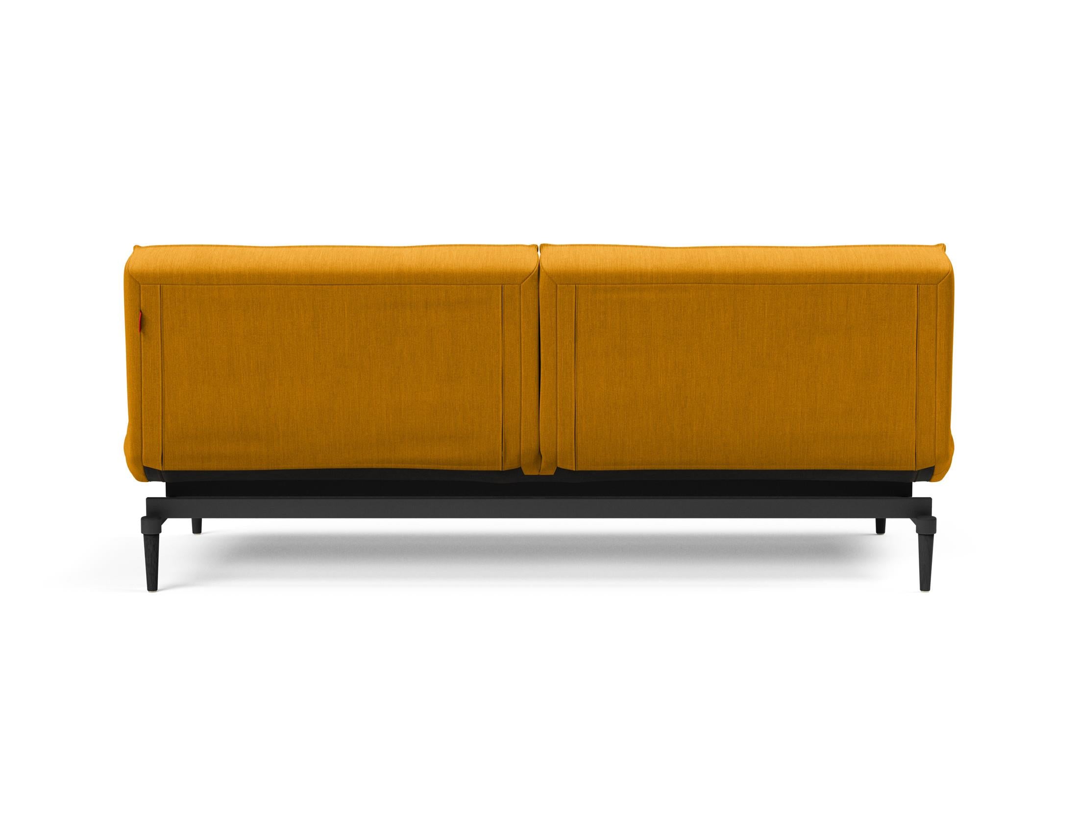 Elegantes Splitback Sofabett 115 Styletto von Innovation Living, ideal für stilvolle Wohnräume und komfortable Schlafmöglichkeiten.