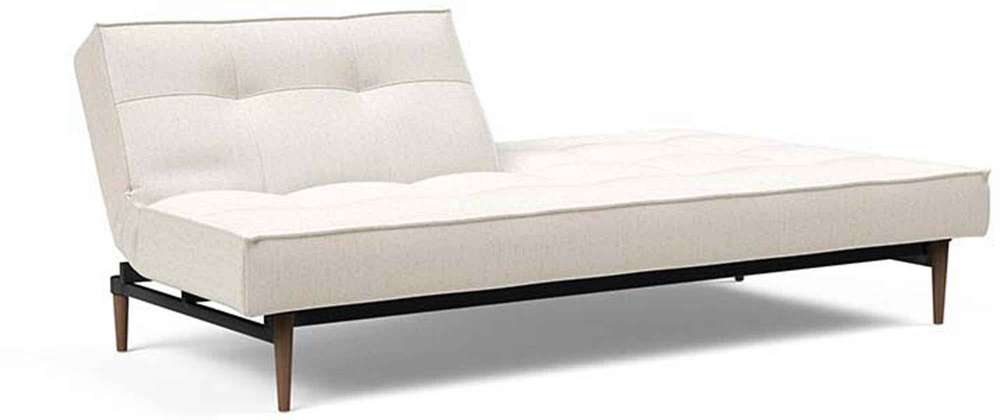 Elegantes Splitback Sofabett 115 Styletto von Innovation Living, ideal für stilvolle Wohnräume und gemütliche Übernachtungen.