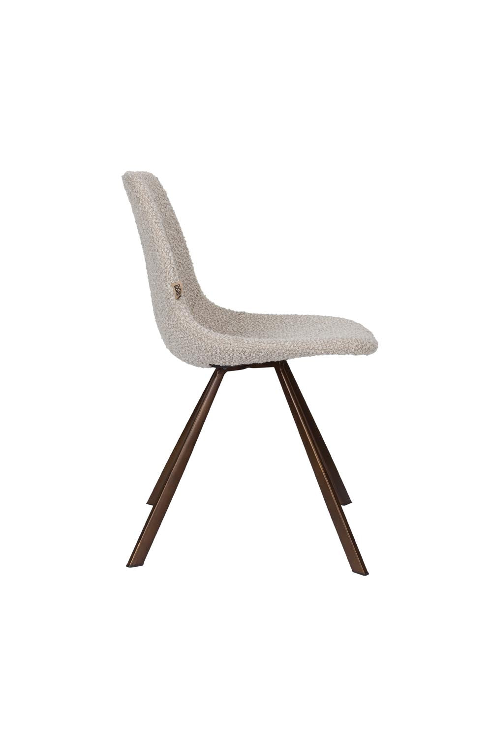 Franky Bouclé: Eleganter Dutchbone-Stuhl für stilvolle Interieurs.