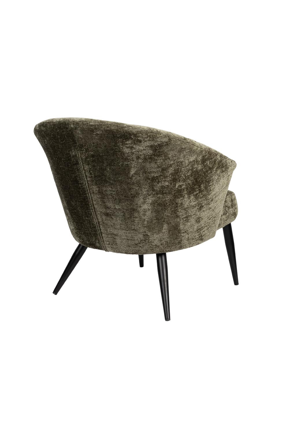 Eleganter Loungesessel Georgia in einem frischen Grünton, ideal für entspannte Stunden in Ihrem Wohnraum.