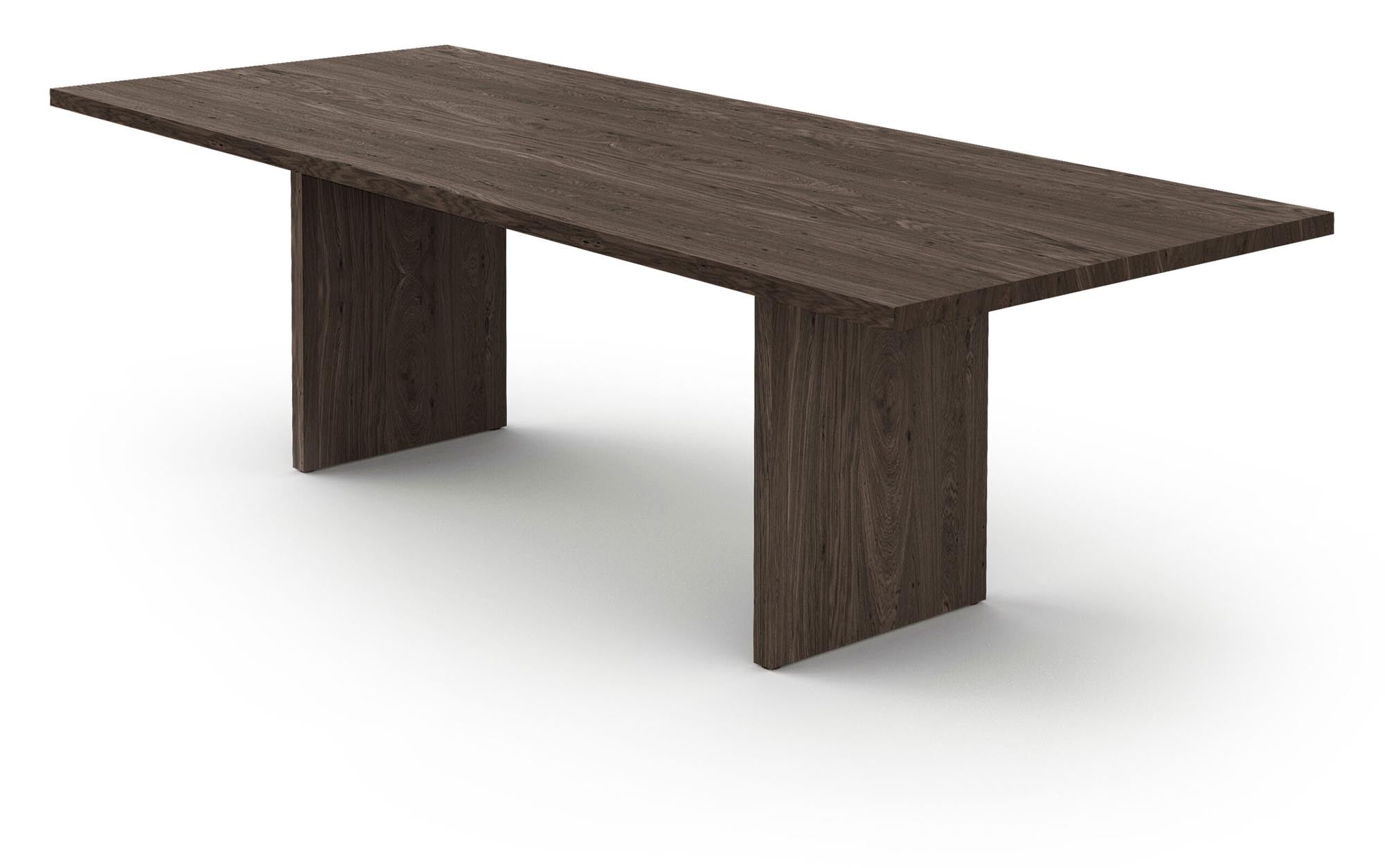 Eleganter Flank Massivholztisch von Mobimex, perfekt für stilvolle Essbereiche und gesellige Abende mit Freunden und Familie.