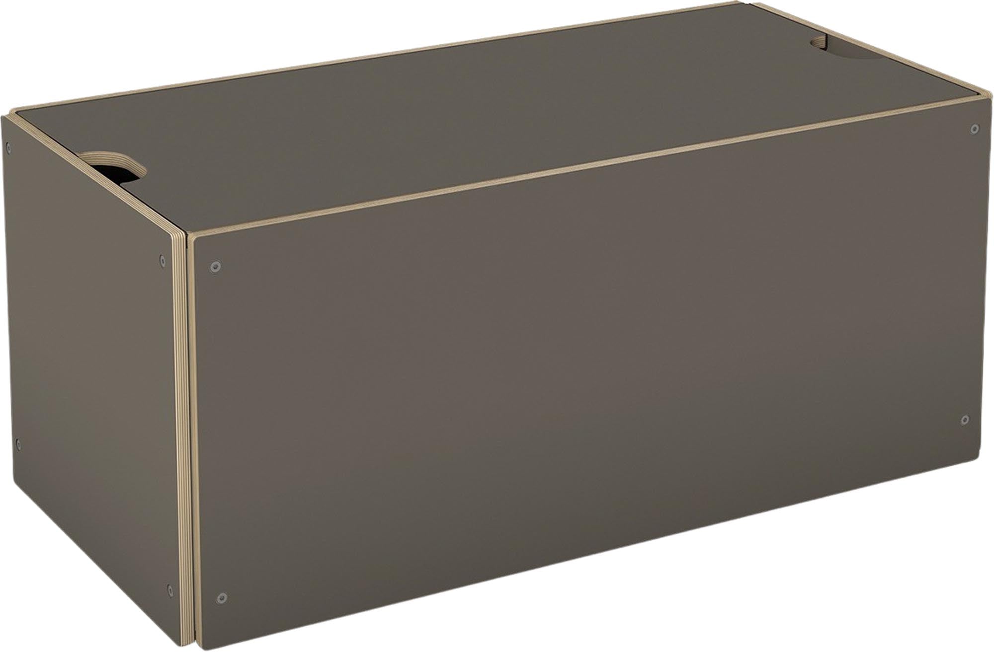 Praktischer Bettkasten mit Deckel von Müller Möbelwerkstätten, ideal zur stilvollen Aufbewahrung von Bettwäsche und Accessoires.