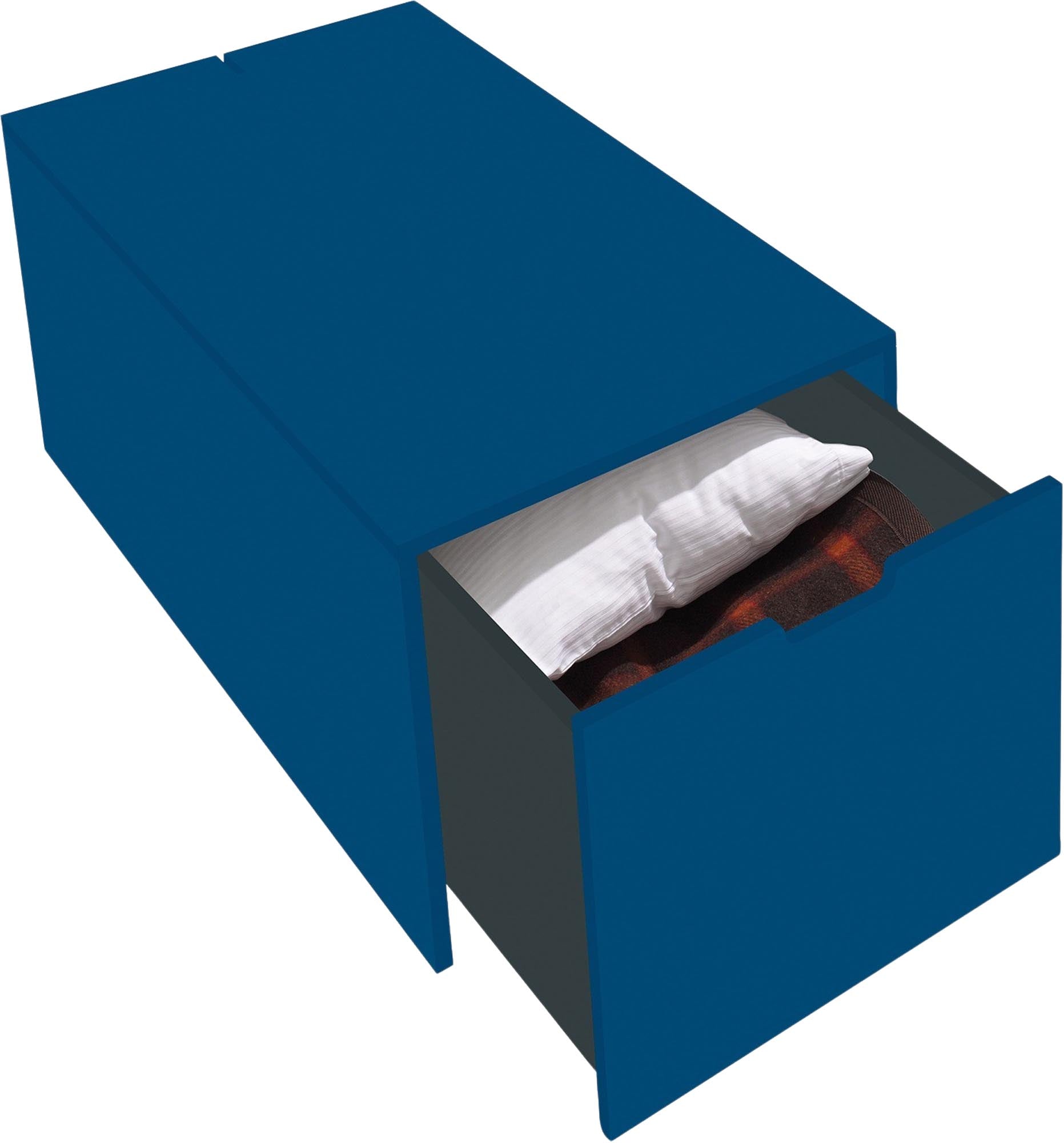 Bettkasten16 von Müller Möbelwerkstätten: Stilvoller Schubkasten mit durchdachtem Design, ideal für zusätzlichen Stauraum unter dem Bett.